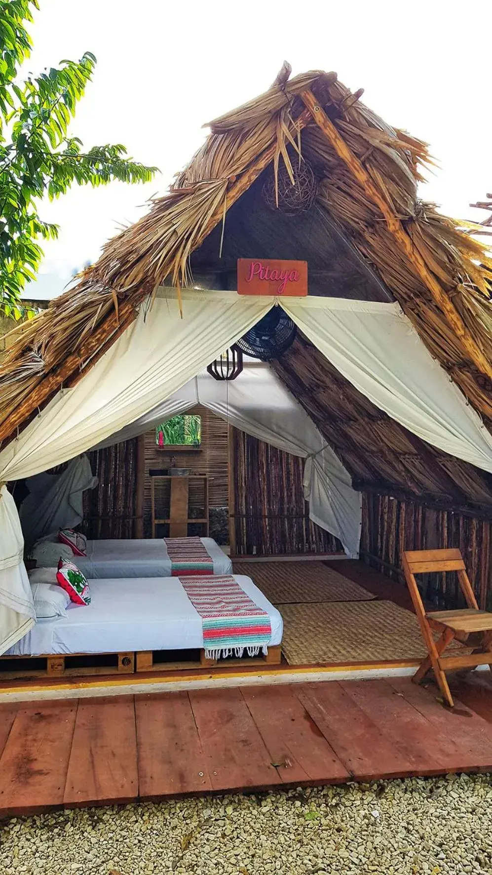 Family Bungalow in El Búho Bacalar Eco-Cabañas Hostal Family Bungalow in El Búho Bacalar Eco-Cabañas Hostal