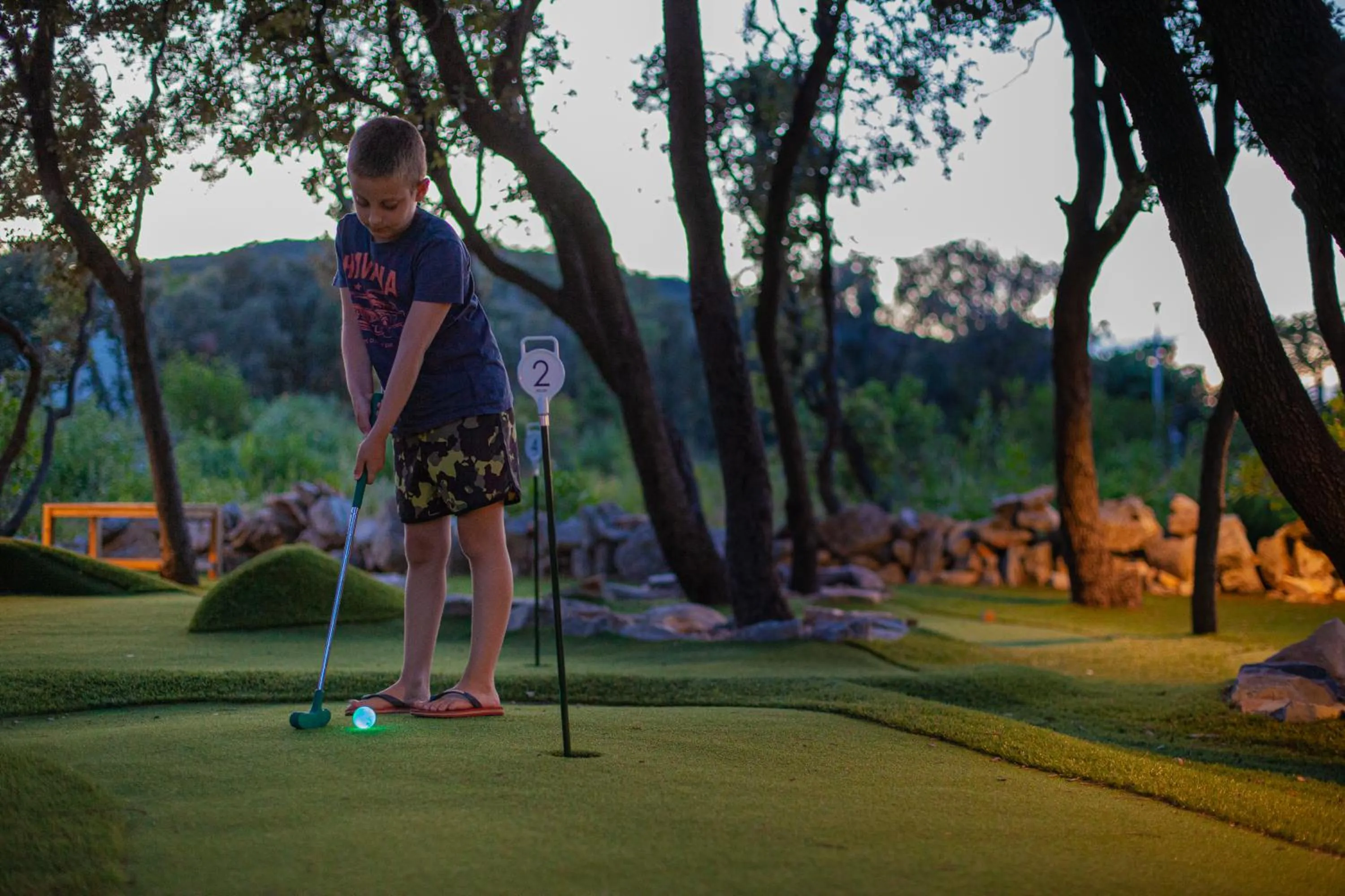 Minigolf in Mobile Homes Lopari