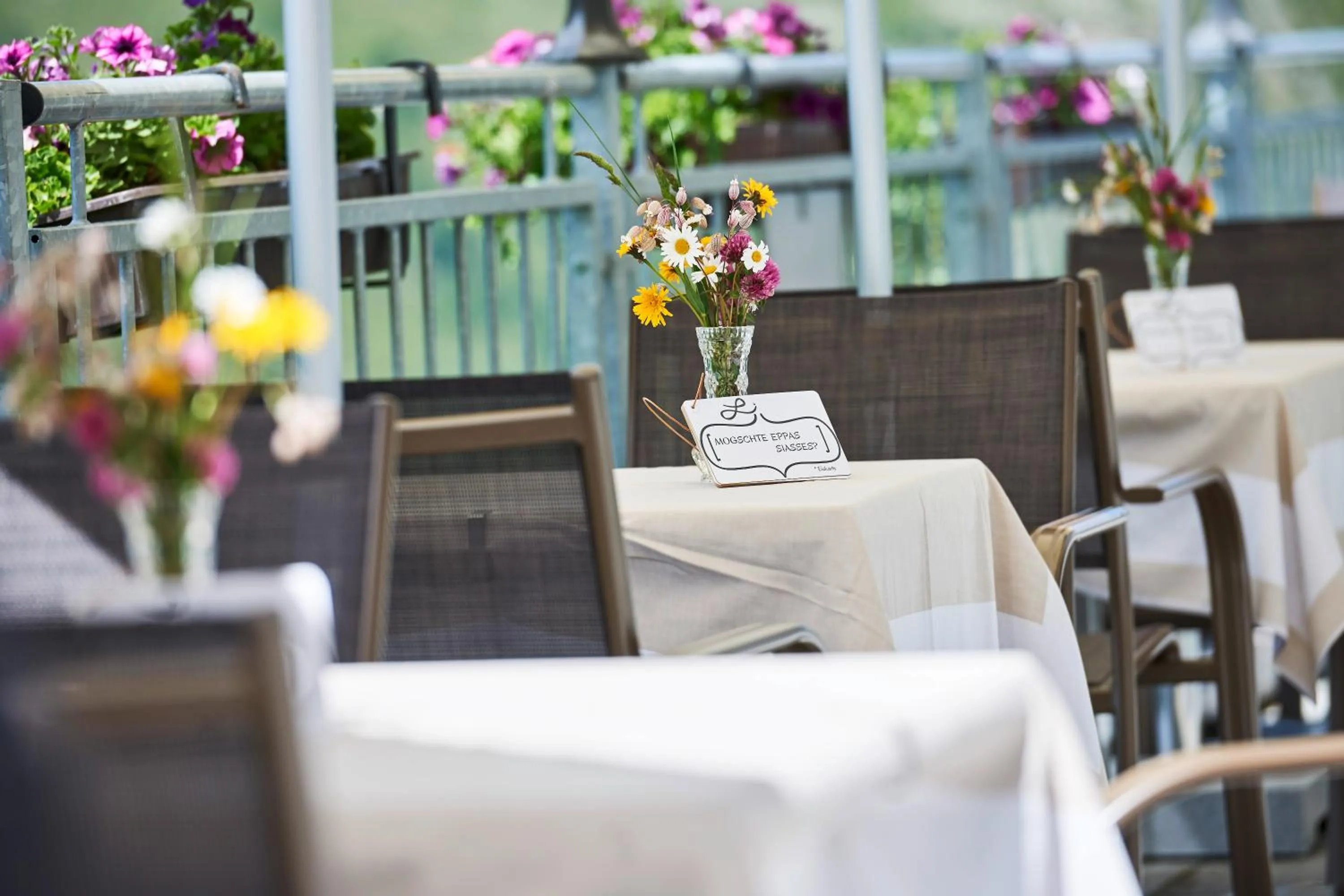 Balcony/Terrace in Alpenhotel Laurin