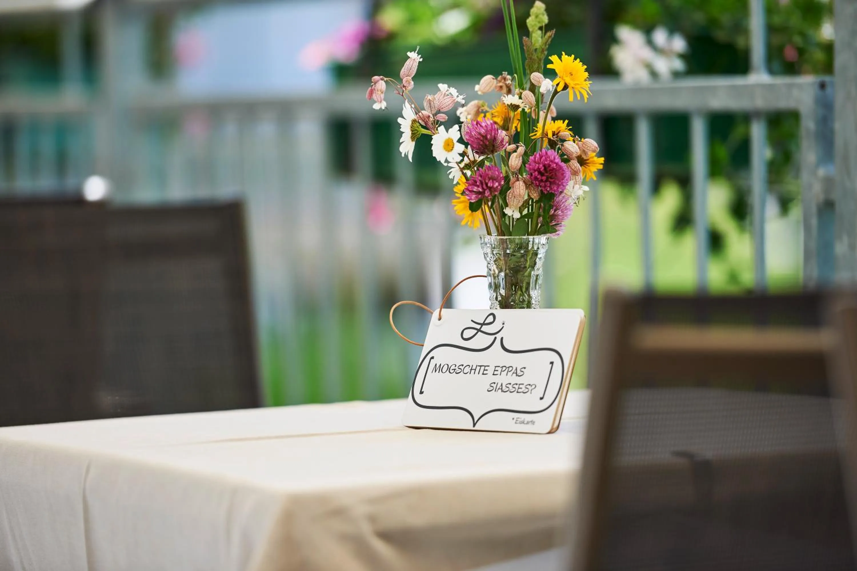 Balcony/Terrace in Alpenhotel Laurin