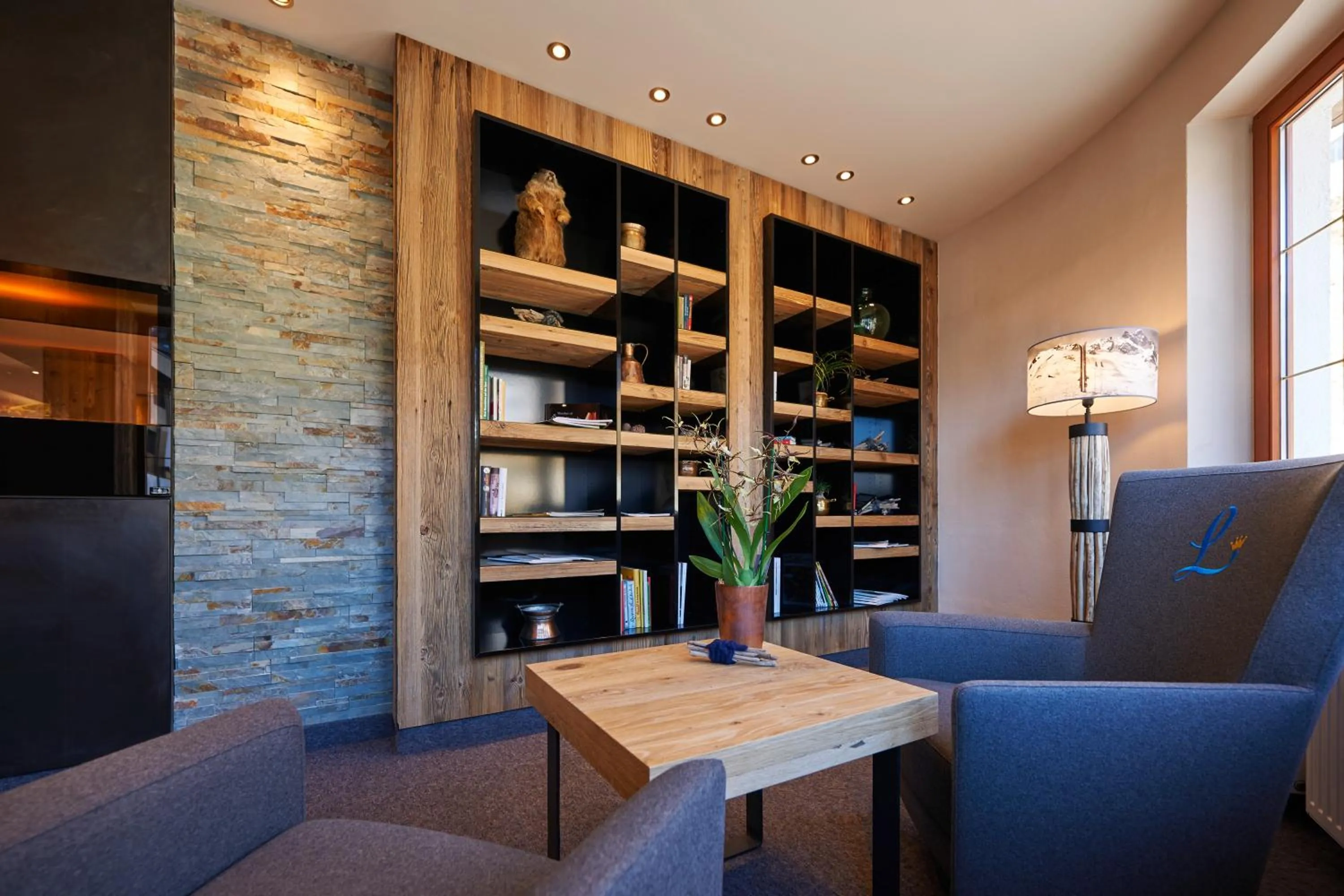 Decorative detail in Alpenhotel Laurin