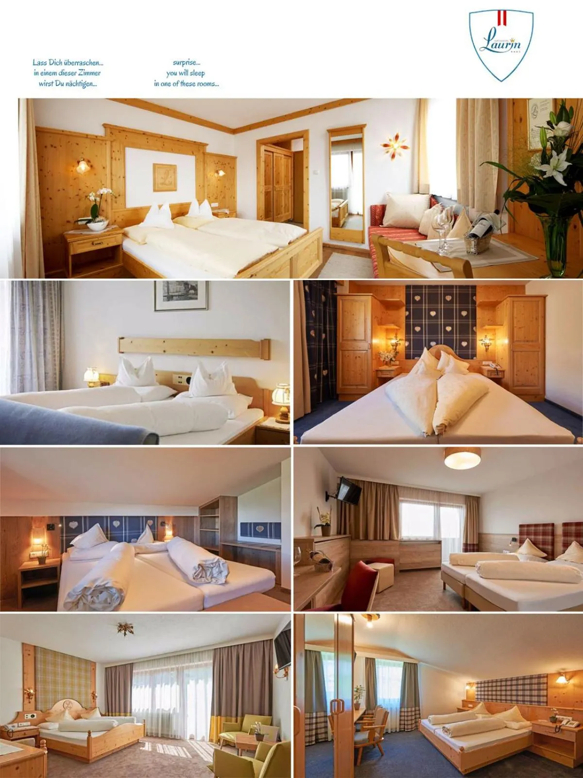 Photo of the whole room, Bed in Alpenhotel Laurin