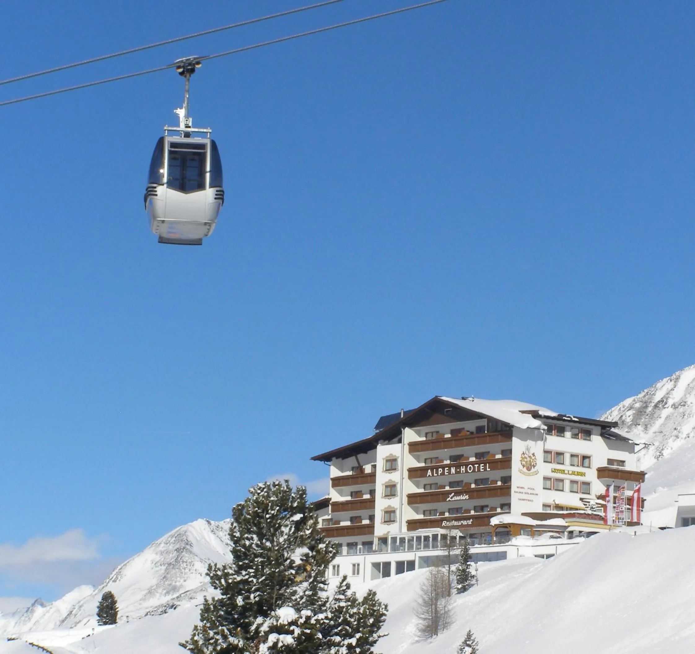 Property building in Alpenhotel Laurin