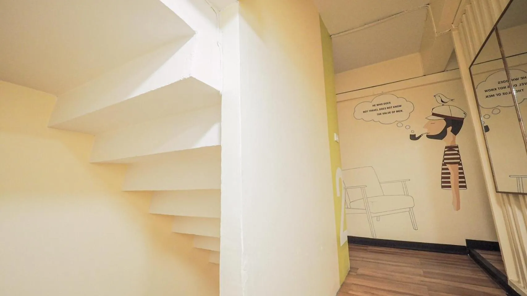 Logo/Certificate/Sign in I-Sleep Silom Hostel