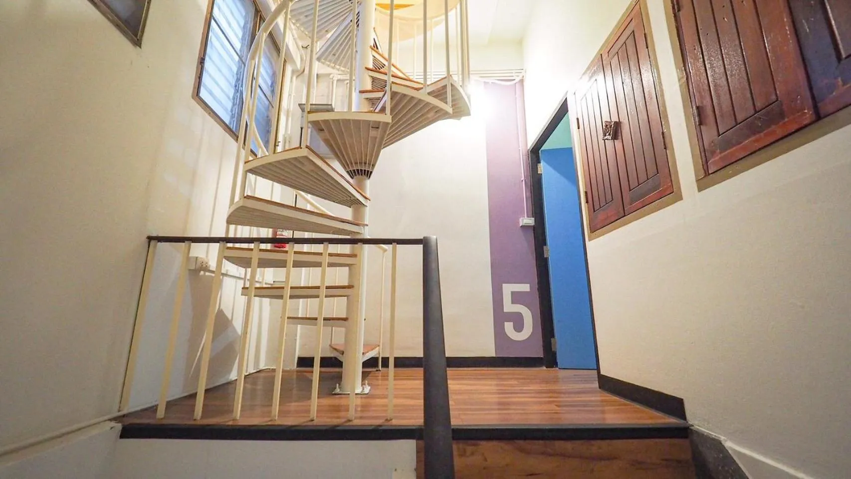 Property building in I-Sleep Silom Hostel