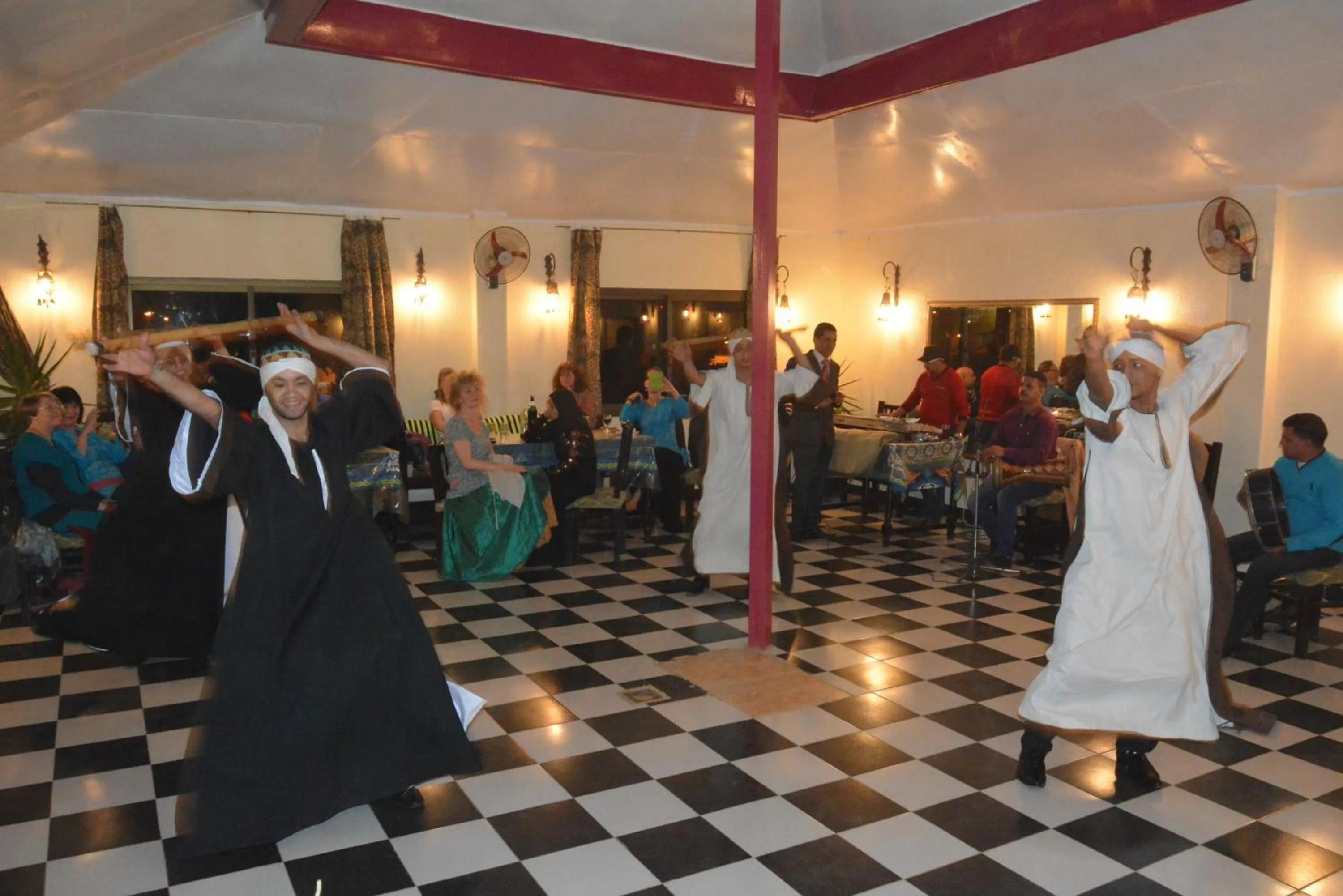 Evening entertainment in El Gezira Hotel