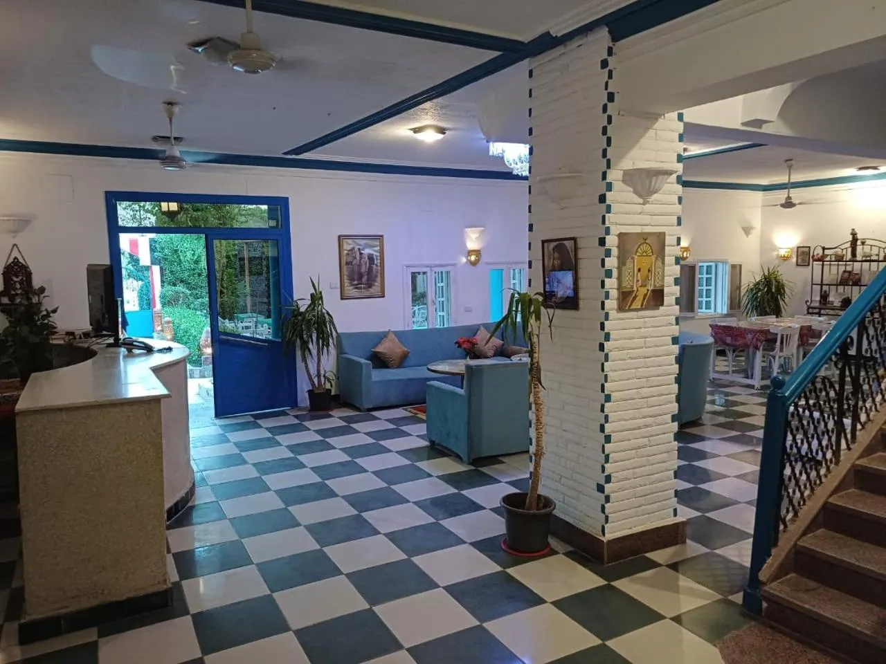 Lobby or reception in El Gezira Hotel
