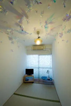 Decorative detail in Hostel Zen