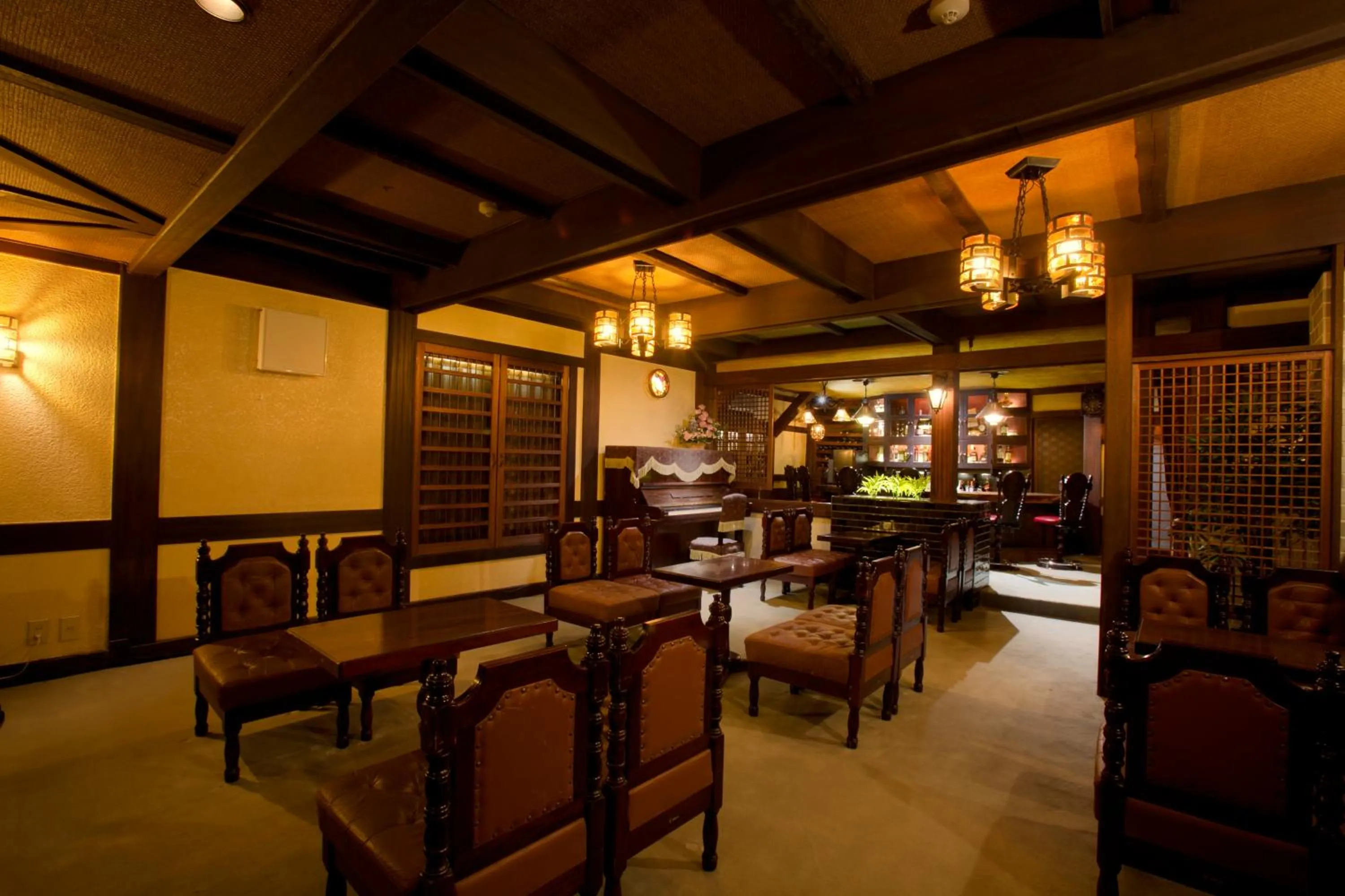 Lounge or bar in Seiryu-so