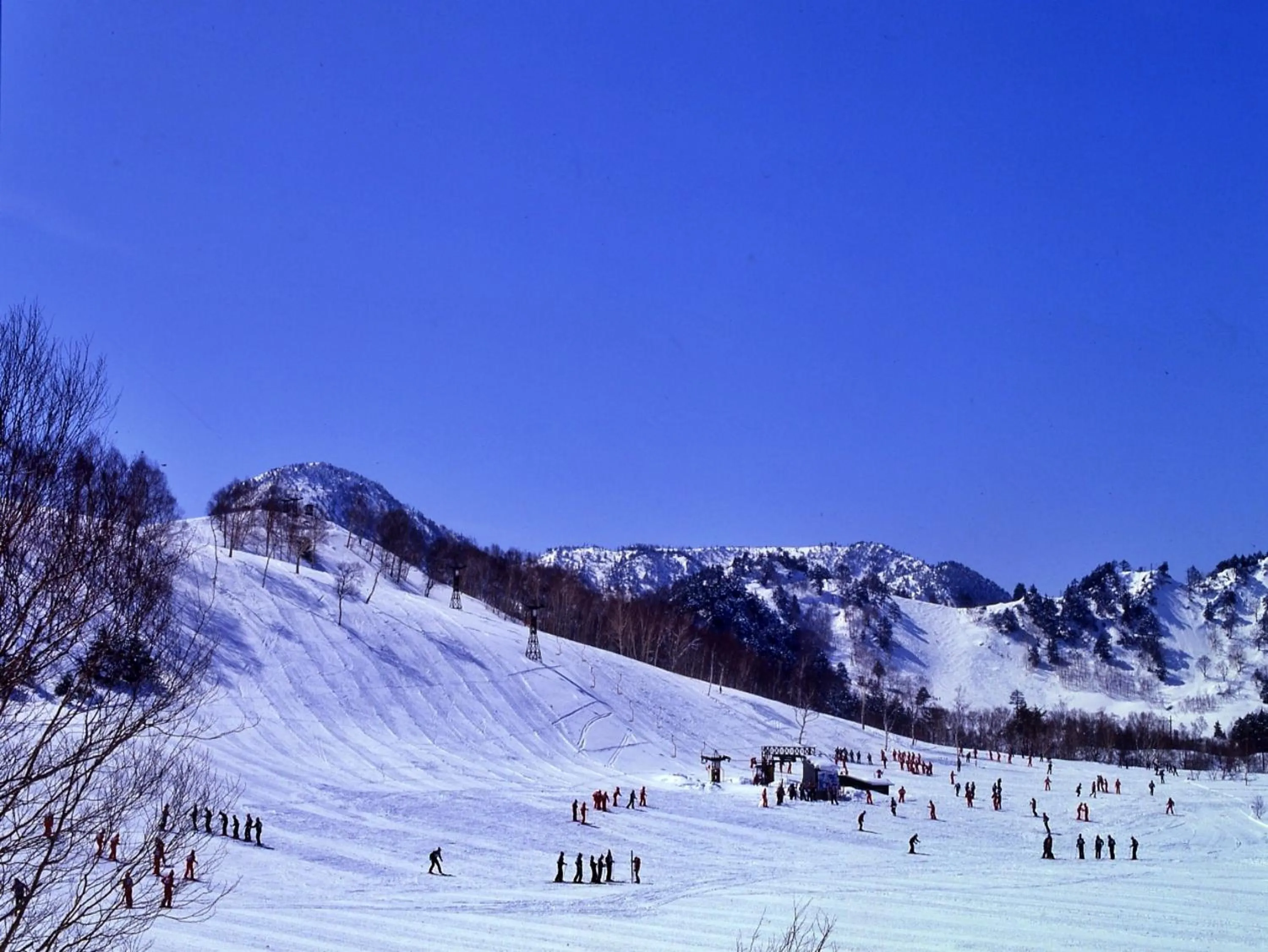 Skiing in Kidoike Onsen Hotel