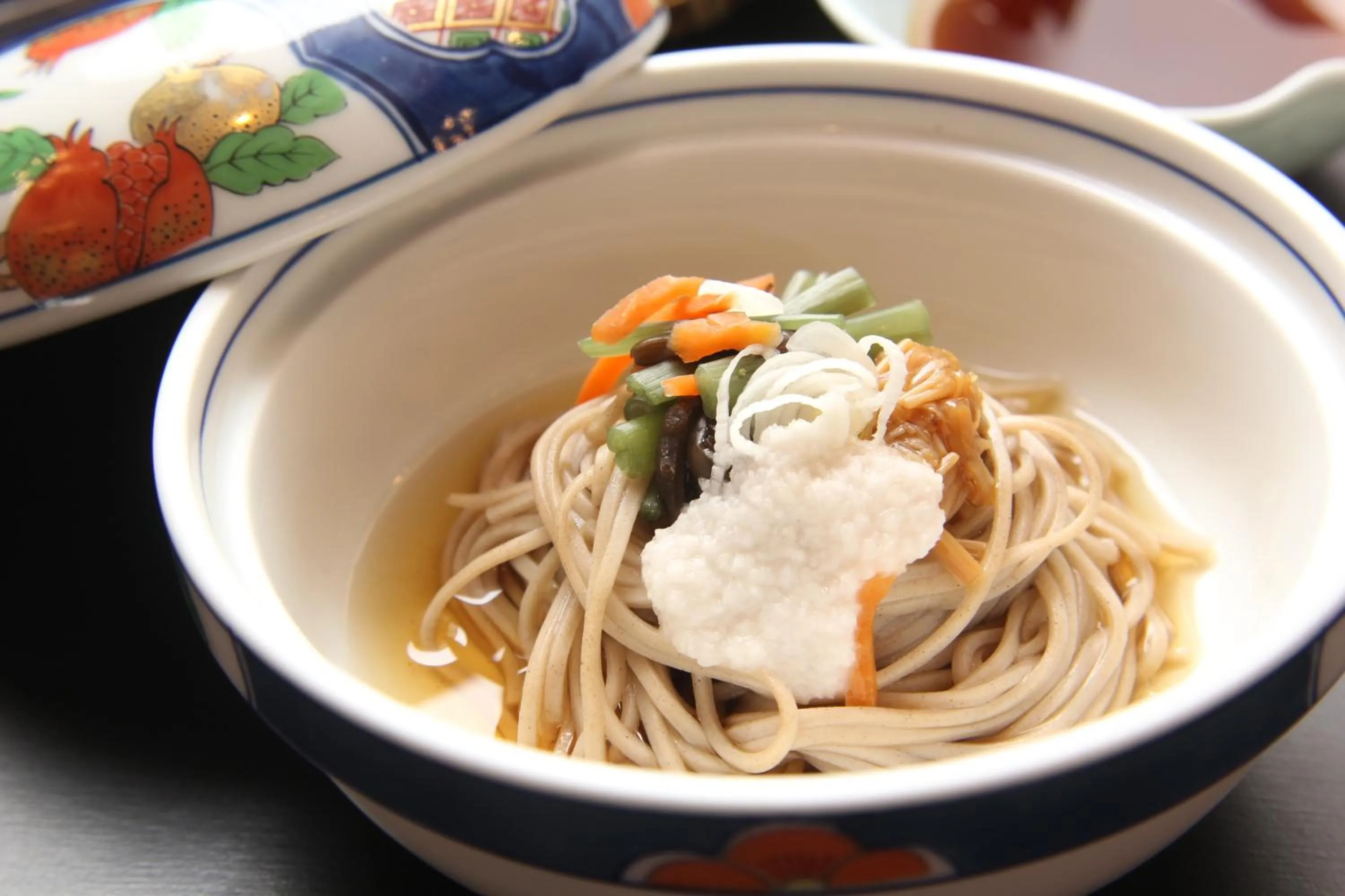 Food close-up in Kidoike Onsen Hotel
