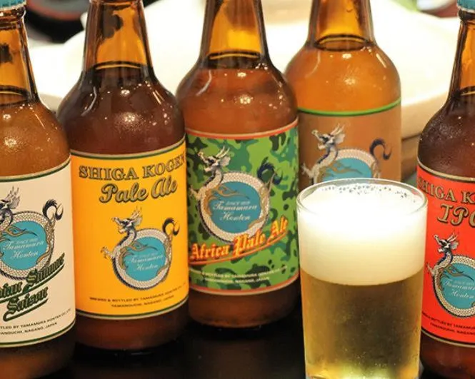 Drinks in Kidoike Onsen Hotel