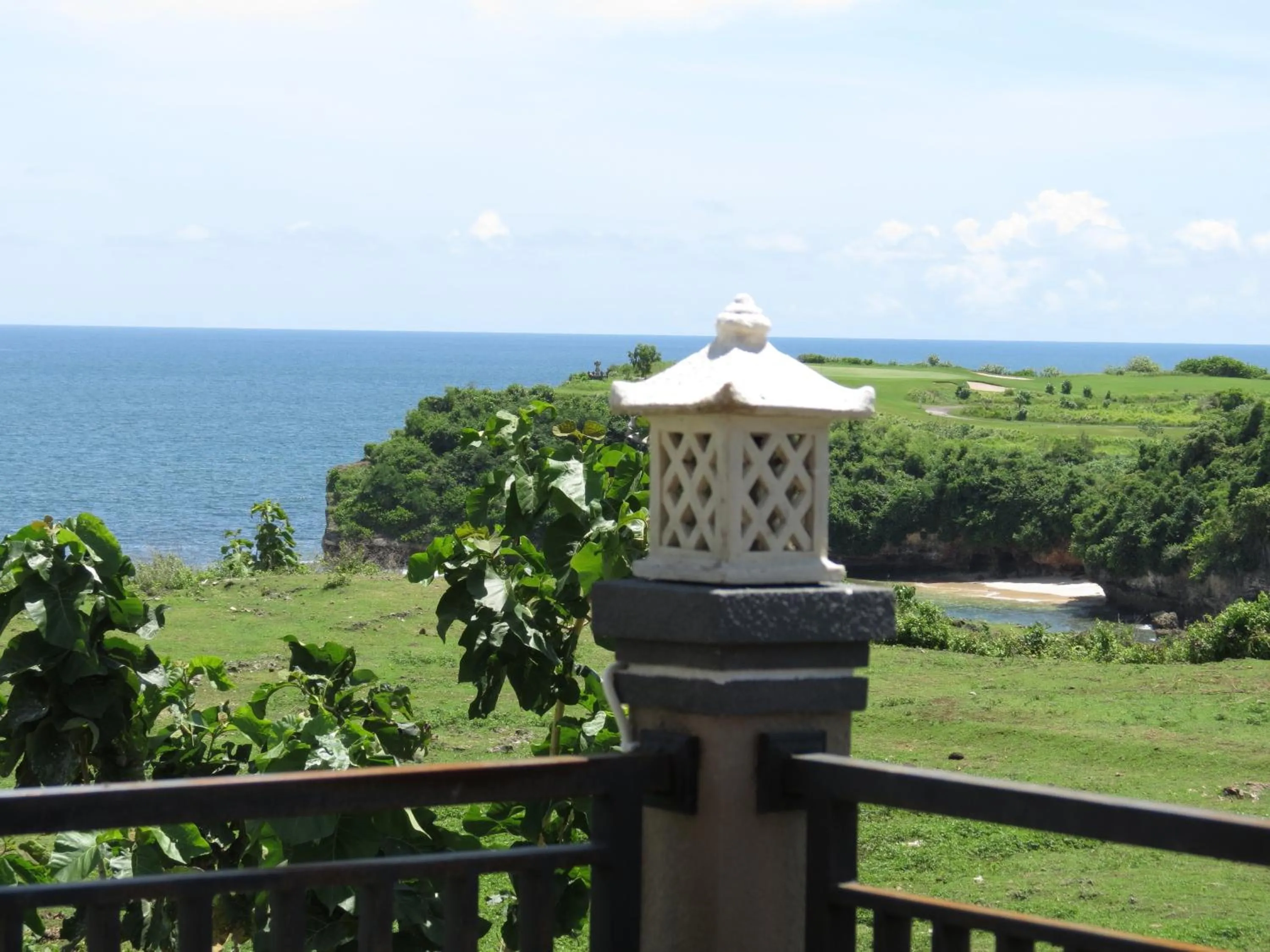 Balcony/Terrace in Balangan Sea View Bungalow
