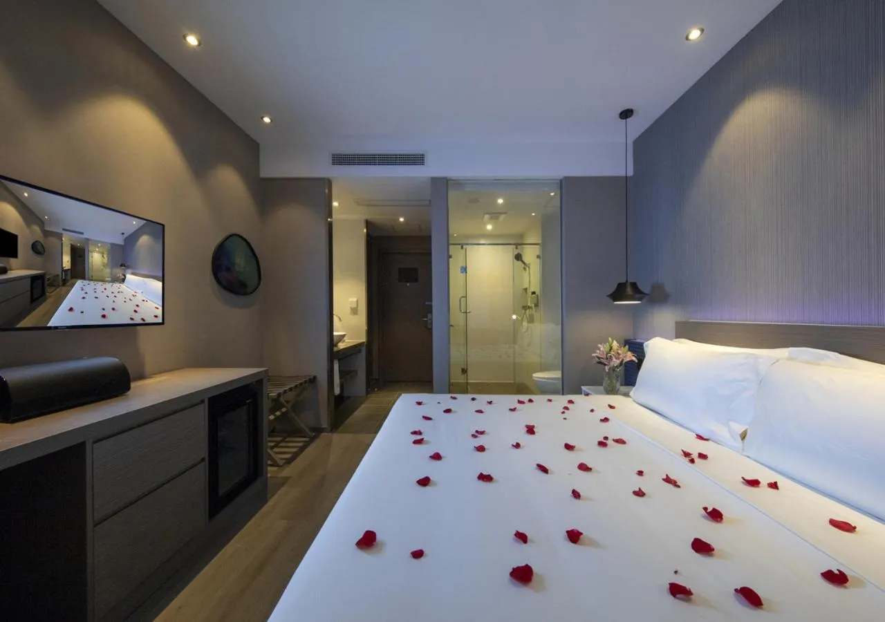 Bed in Orange hotel shanghai pudong Airport - Free shuttle bus to PVG airport