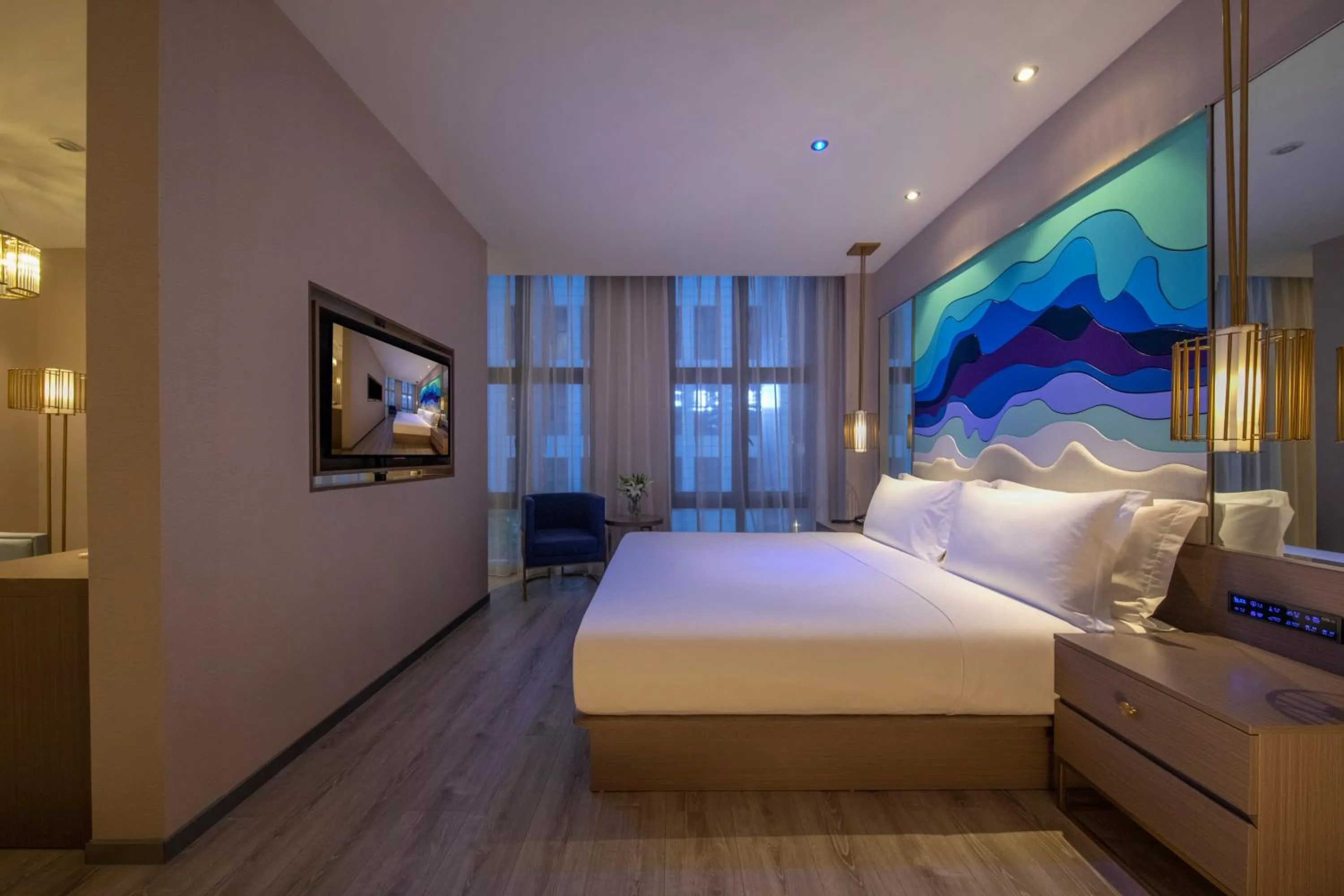 Bed in Orange hotel shanghai pudong Airport - Free shuttle bus to PVG airport