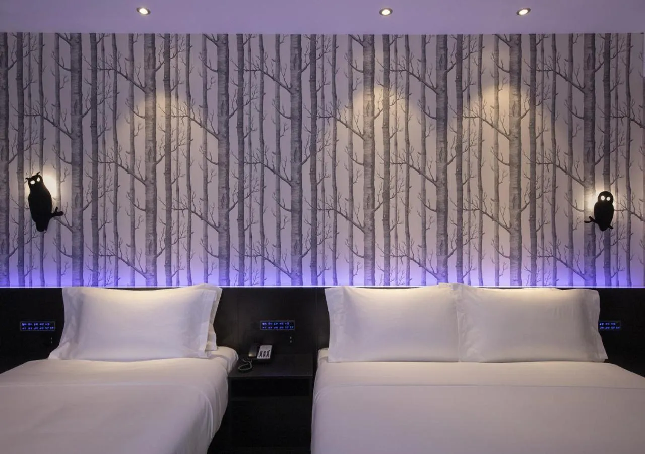 Bed in Orange hotel shanghai pudong Airport - Free shuttle bus to PVG airport