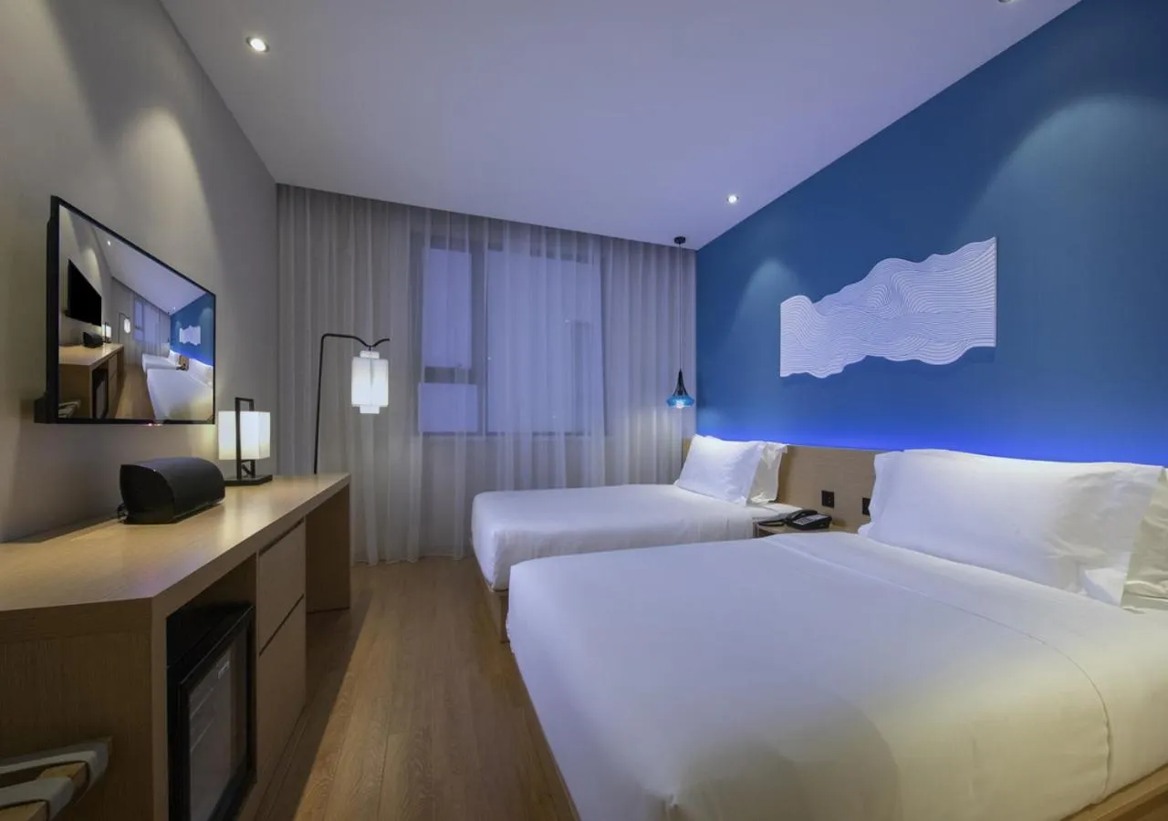 Bed in Orange hotel shanghai pudong Airport - Free shuttle bus to PVG airport