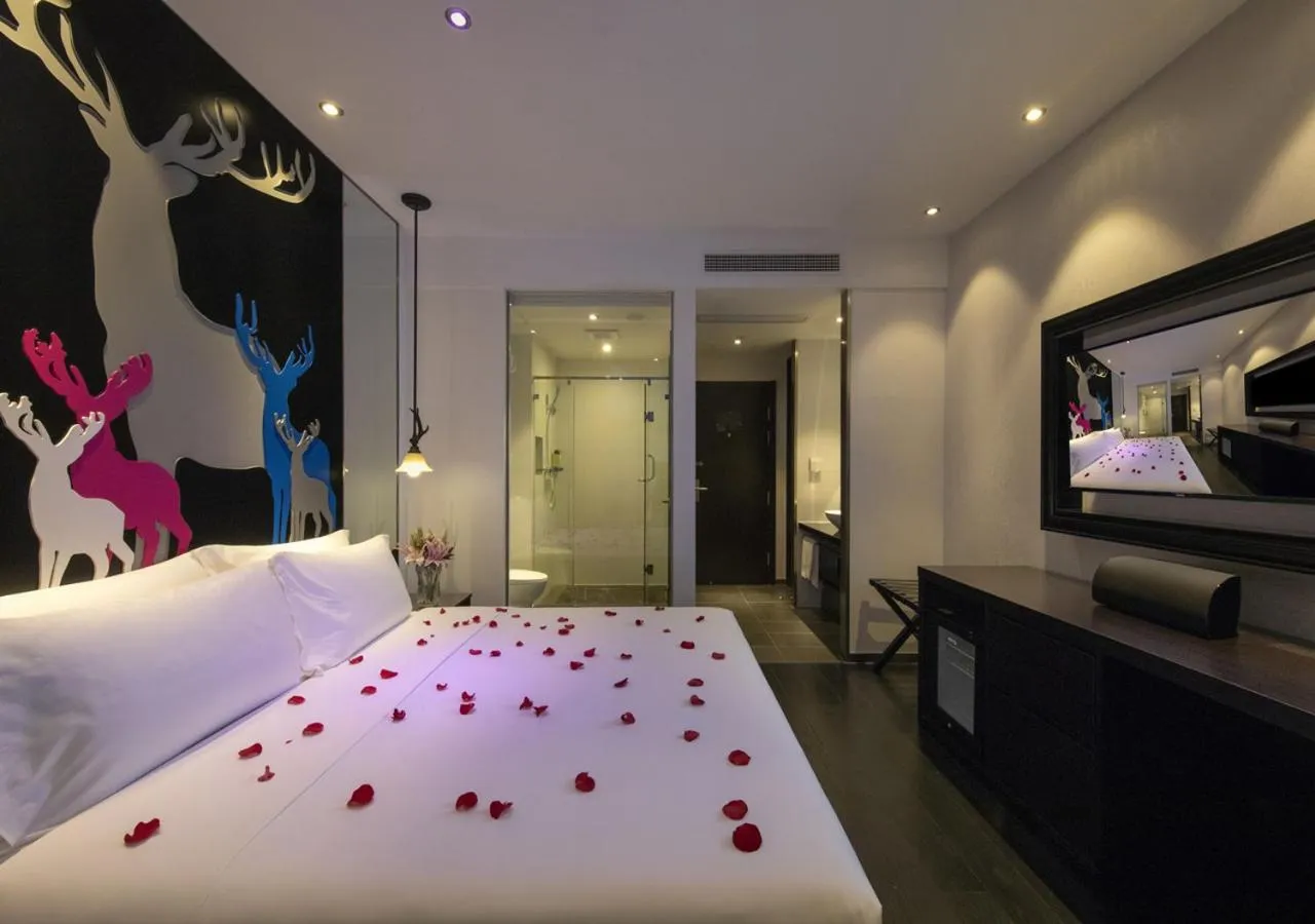 Bed in Orange hotel shanghai pudong Airport - Free shuttle bus to PVG airport