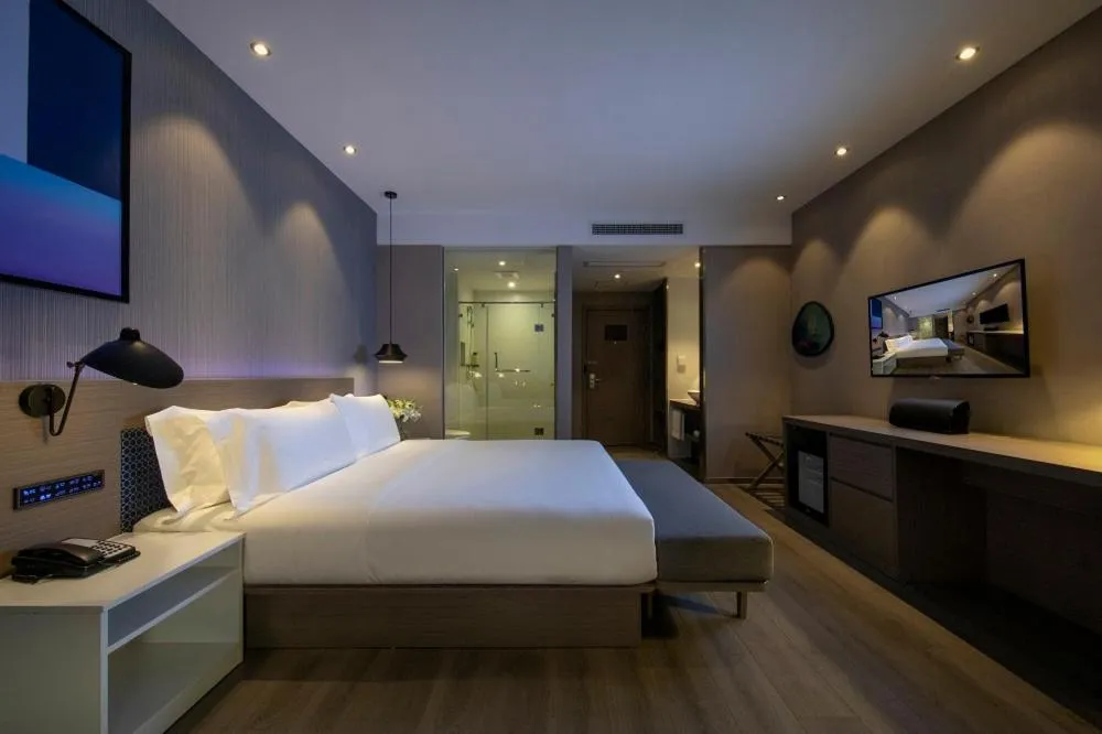 Bed in Orange hotel shanghai pudong Airport - Free shuttle bus to PVG airport