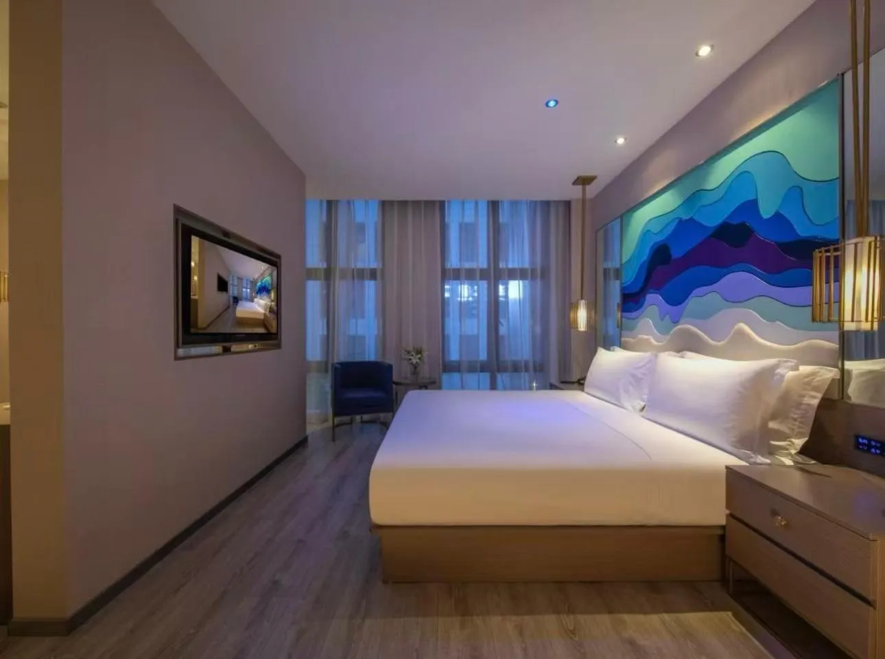 Bed in Orange hotel shanghai pudong Airport - Free shuttle bus to PVG airport