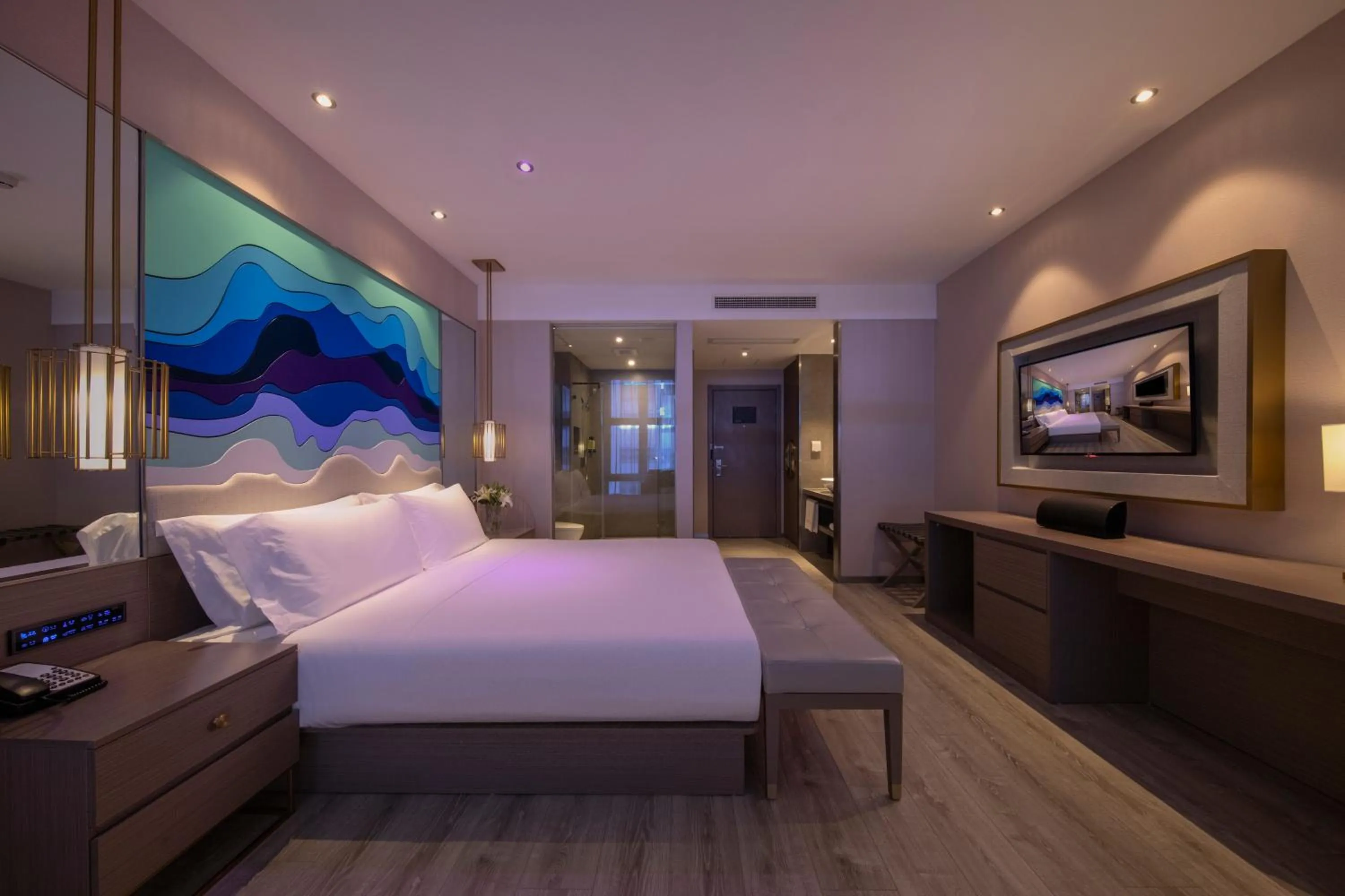 Bed in Orange hotel shanghai pudong Airport - Free shuttle bus to PVG airport