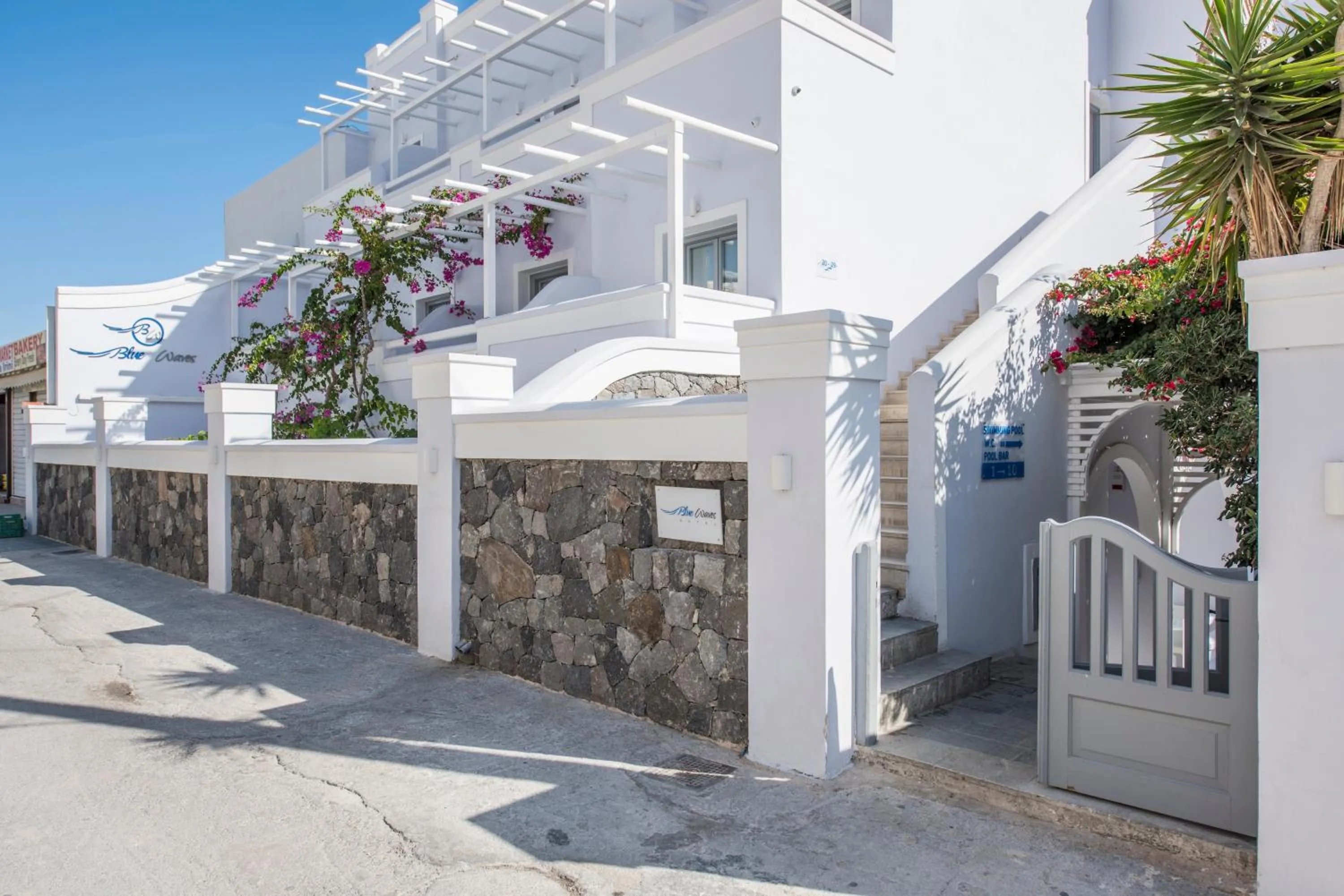 Property building in Blue Waves Suites & Apartments