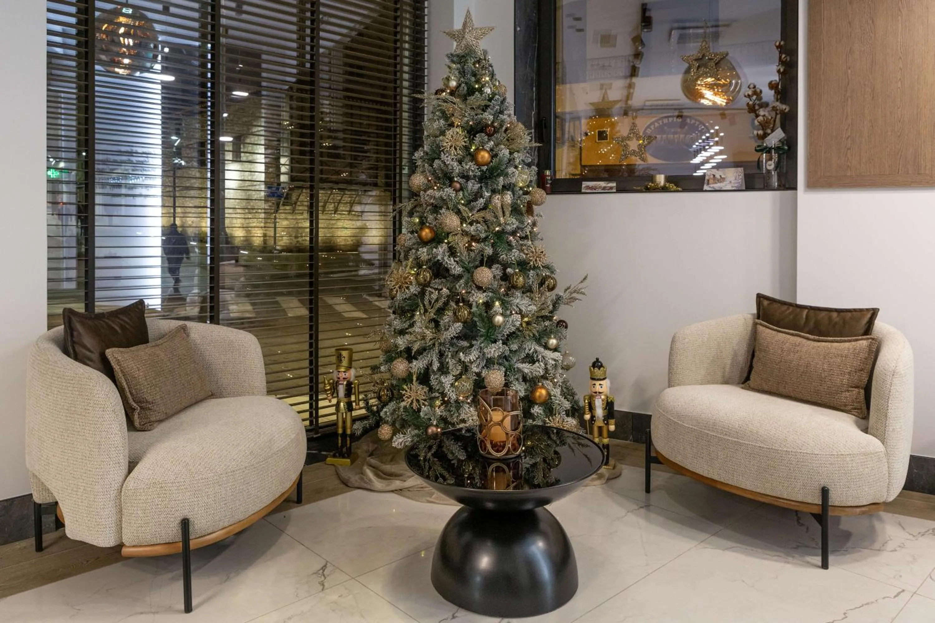 Lobby or reception in Anesis Hotel