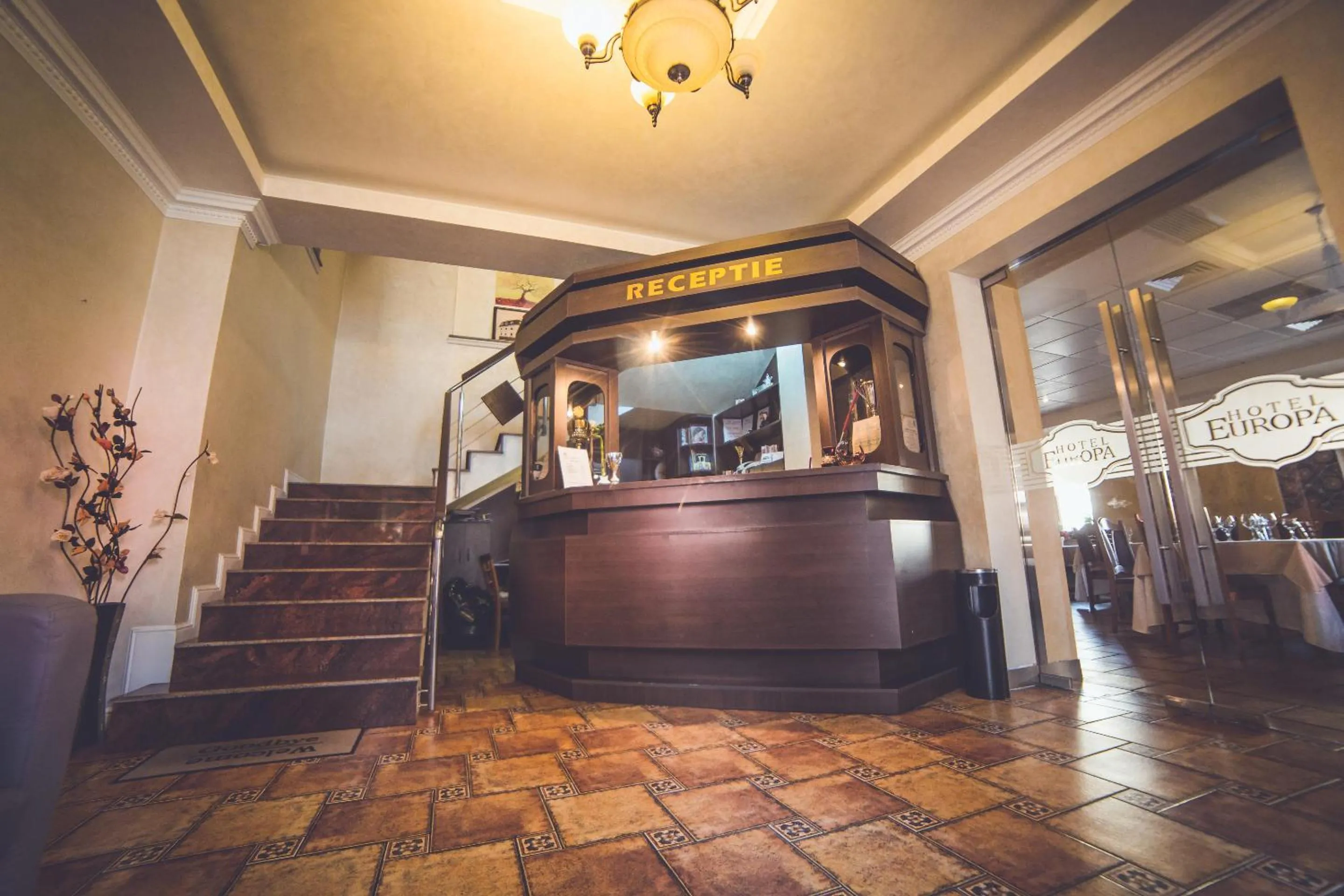 Lobby or reception in Hotel Europa