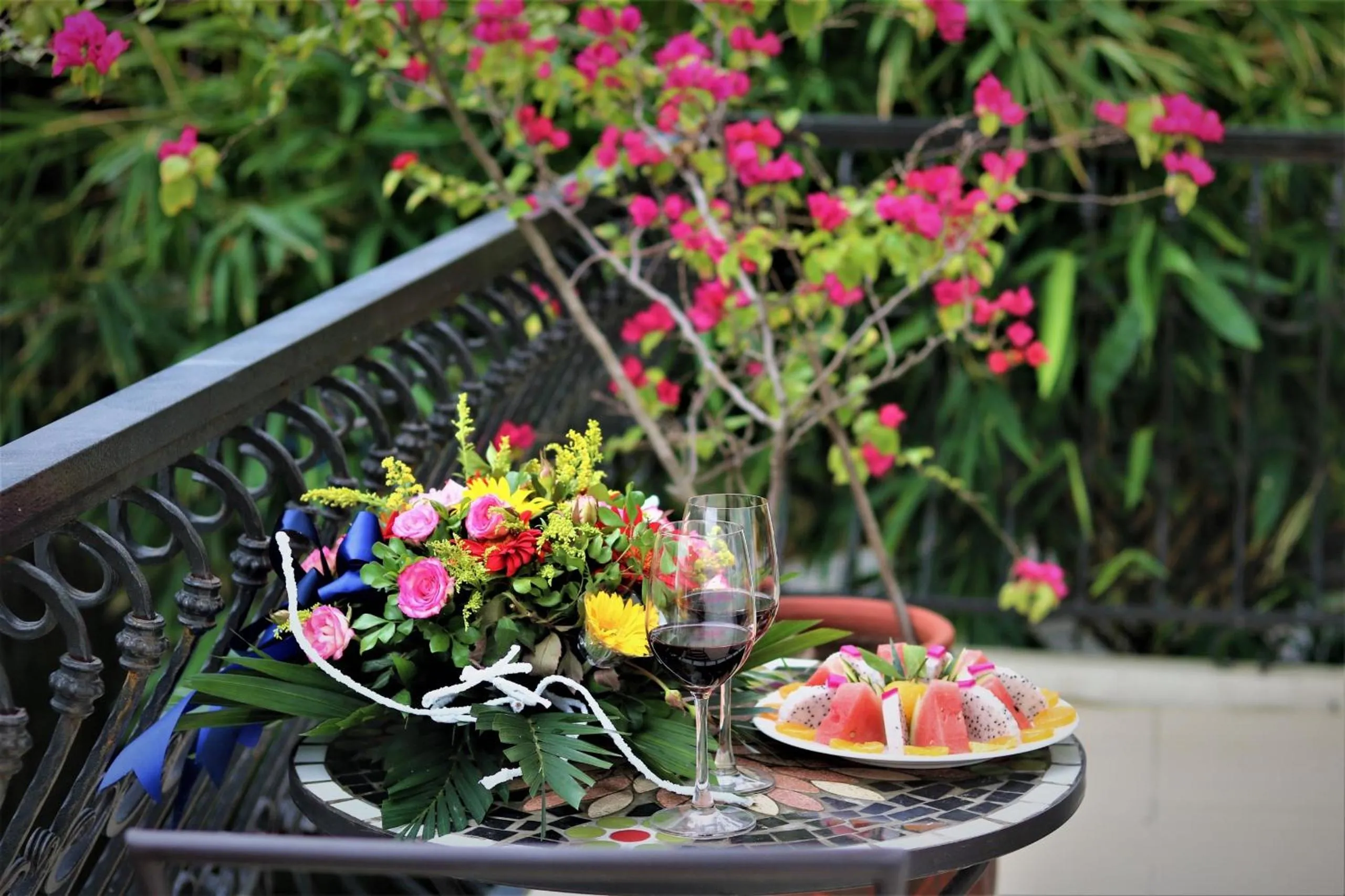 Balcony/Terrace in Tam Coc La Montagne Resort & Spa Ninh Binh