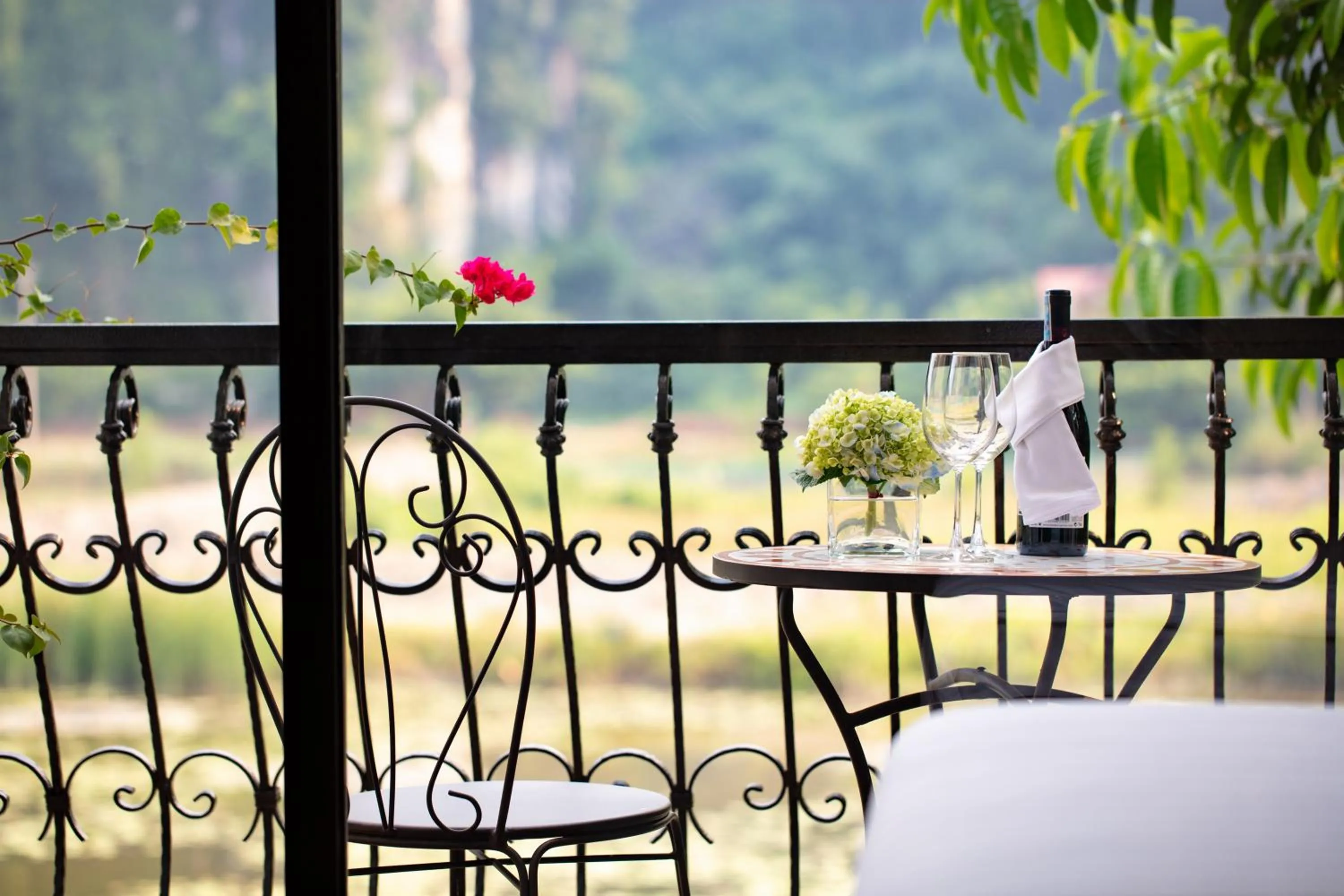 Balcony/Terrace in Tam Coc La Montagne Resort & Spa Ninh Binh