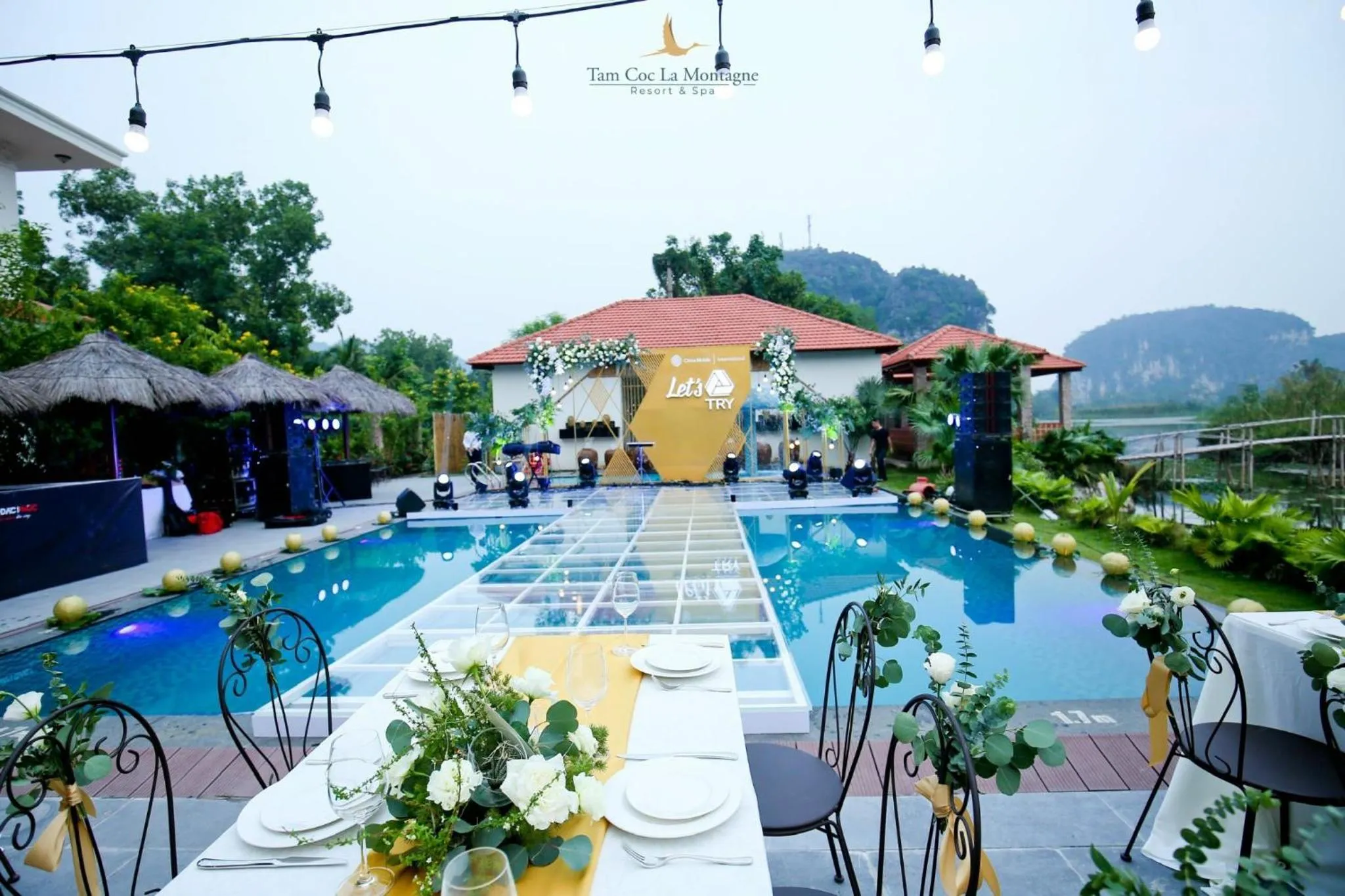 Swimming pool in Tam Coc La Montagne Resort & Spa Ninh Binh