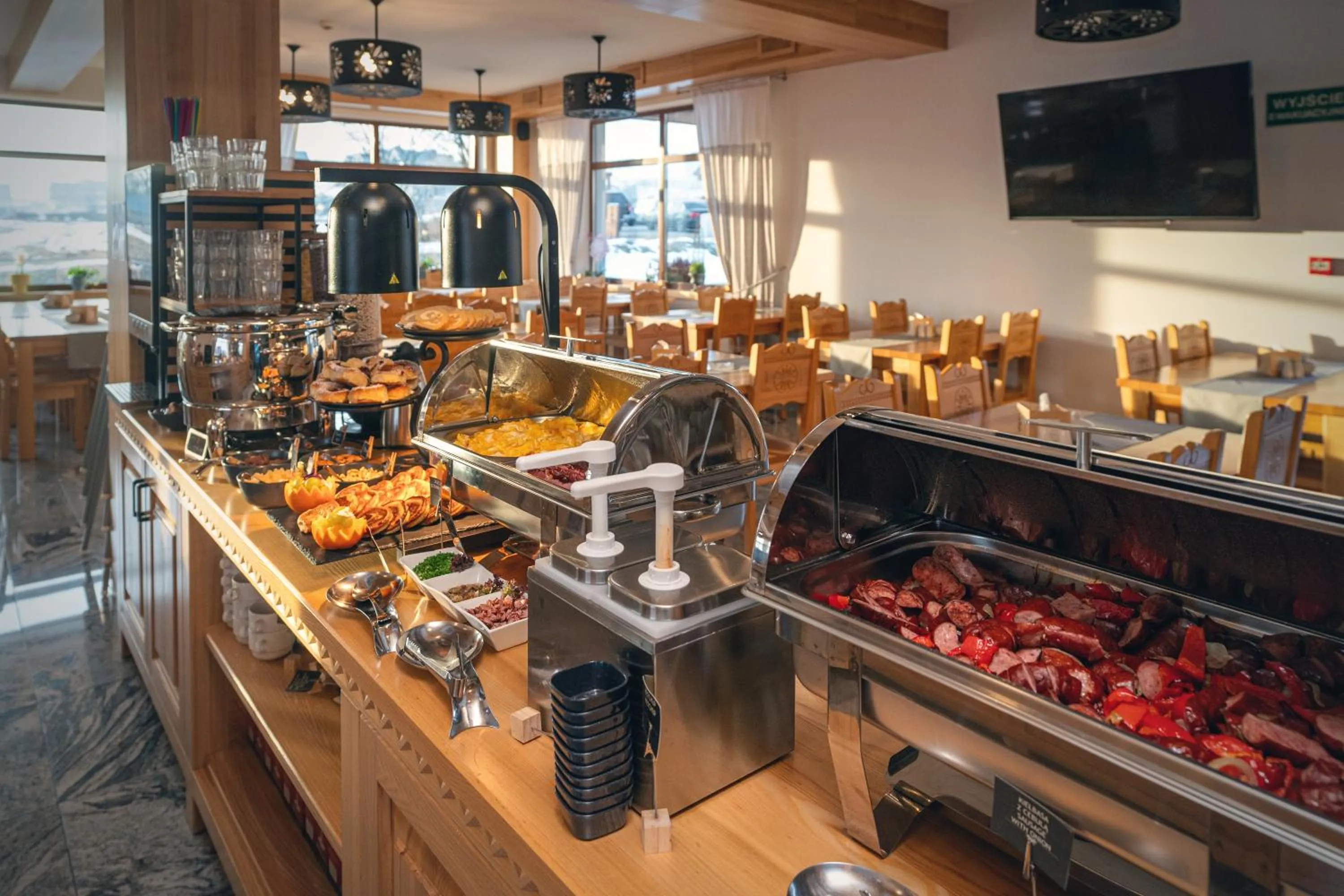 Restaurant/places to eat in Malinowy Potok