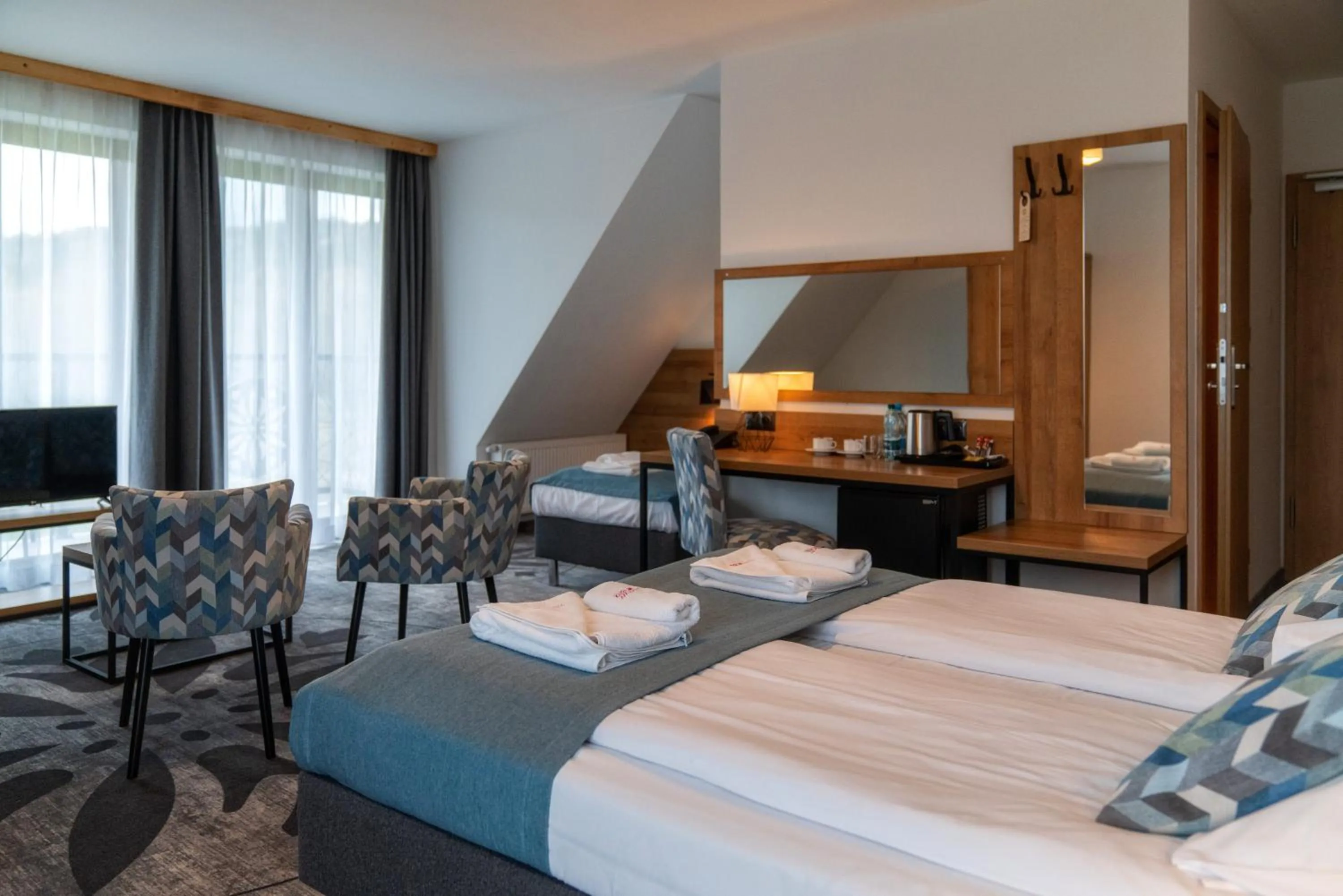 Photo of the whole room, Bed in Malinowy Potok