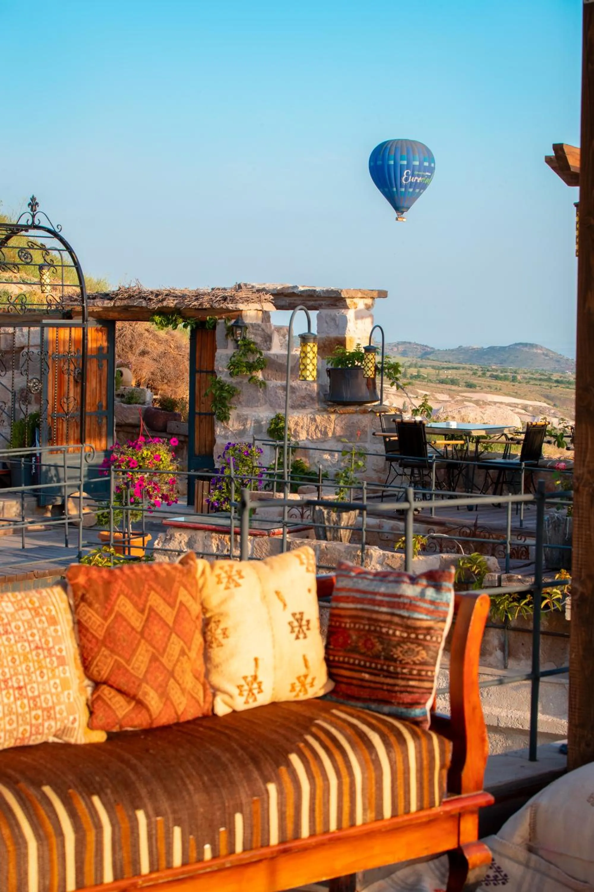 Balcony/Terrace in The Rupestral House Hotel