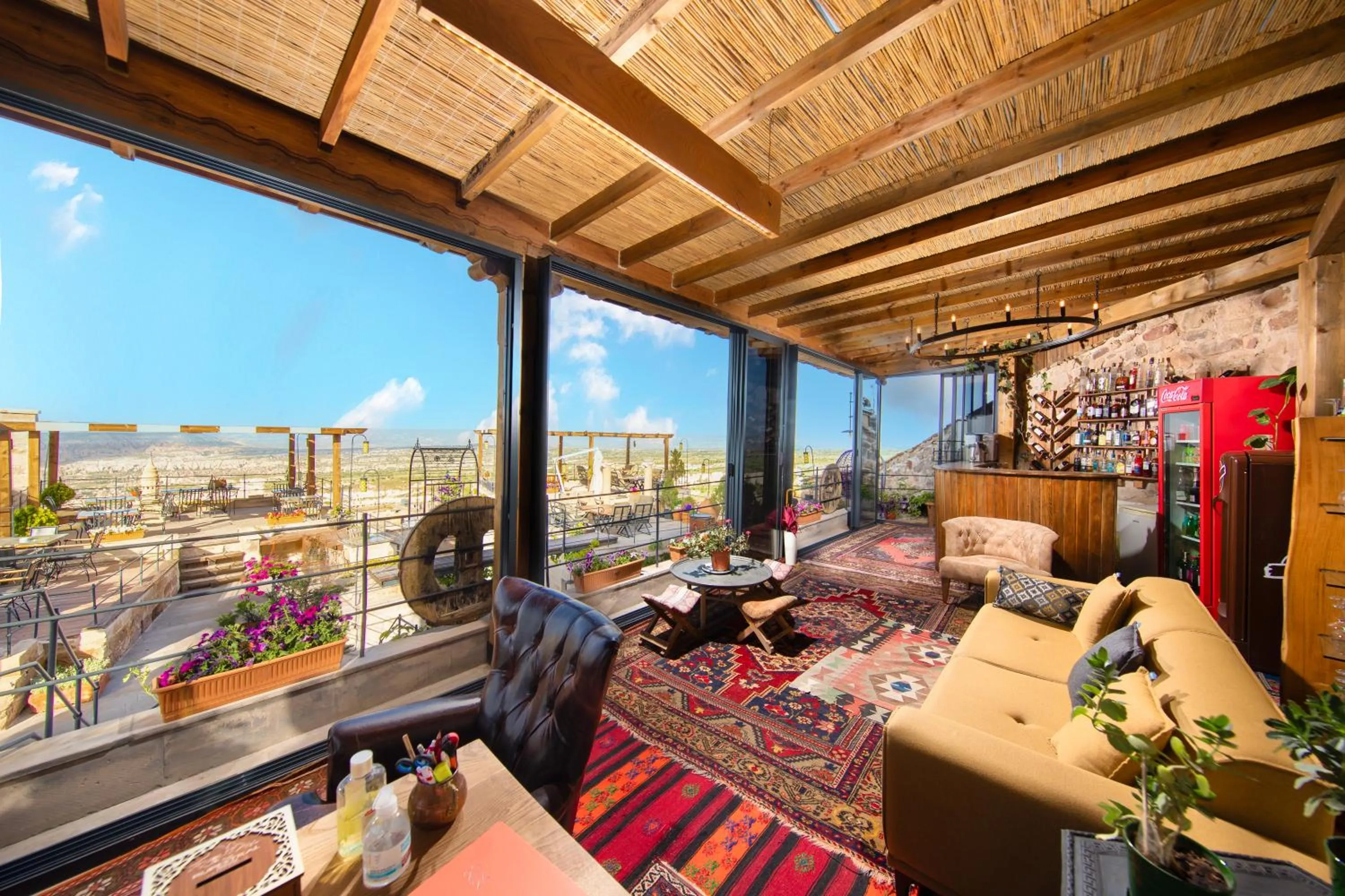 Patio in The Rupestral House Hotel