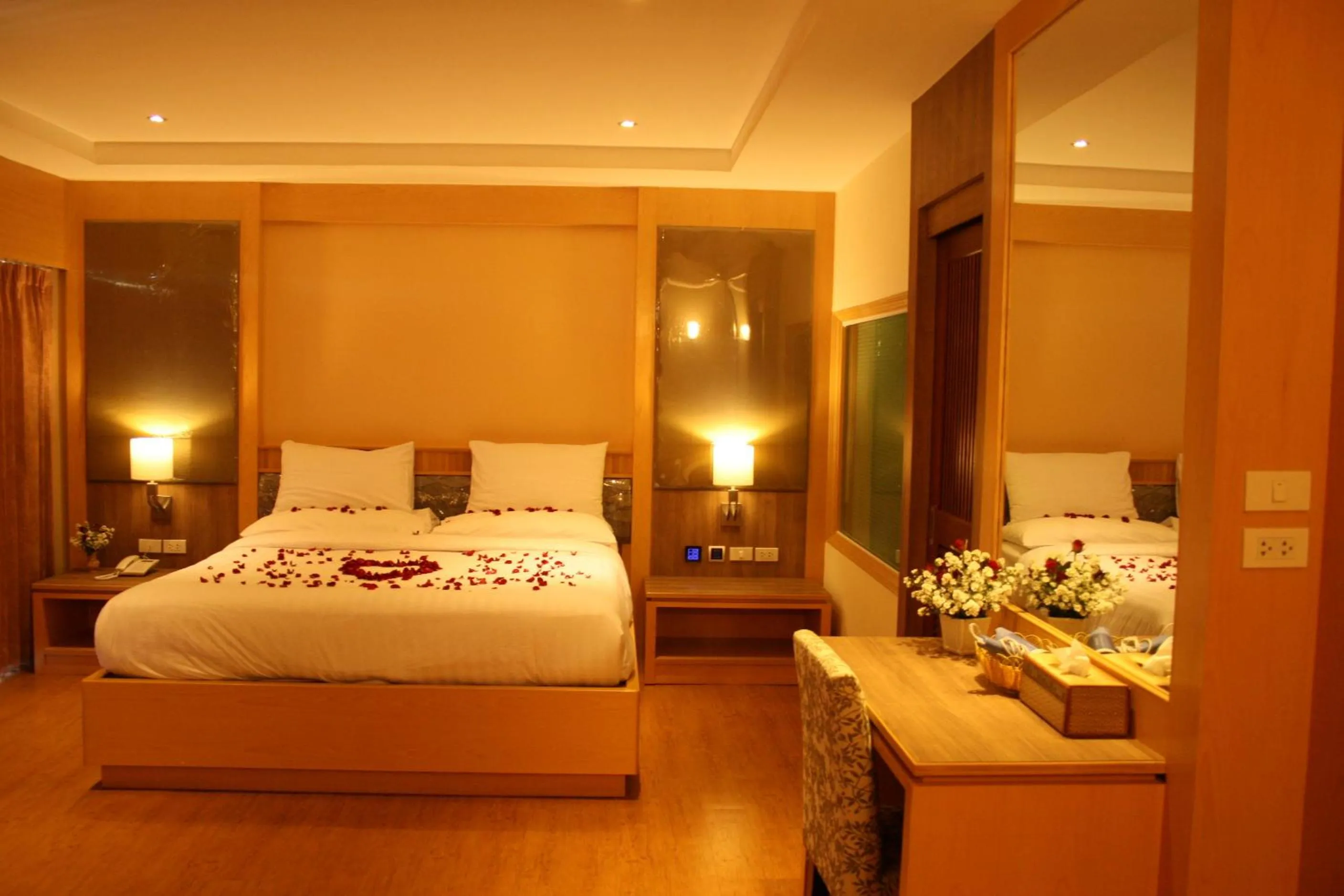 Bed in Kitlada Hotel Udonthani