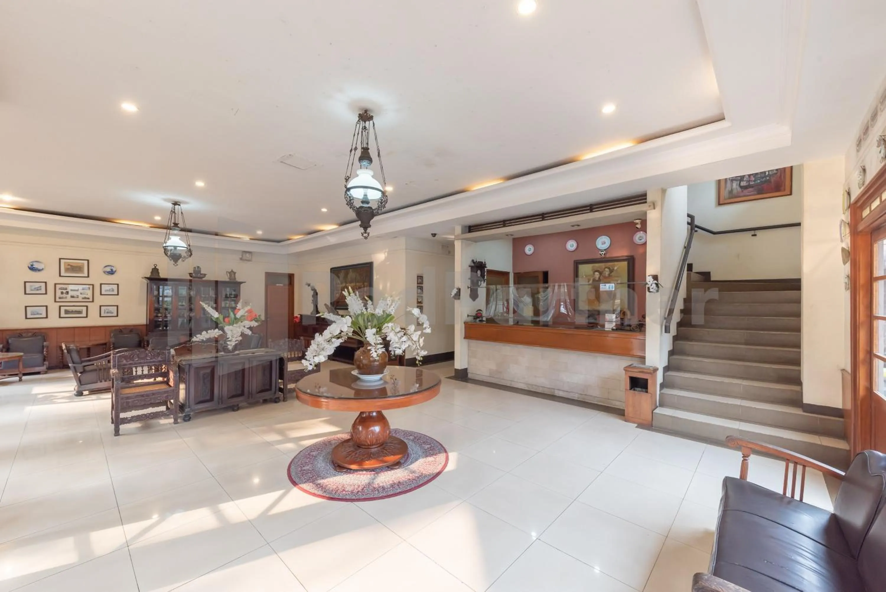 Lobby or reception in Hotel Wisma Dago ITB