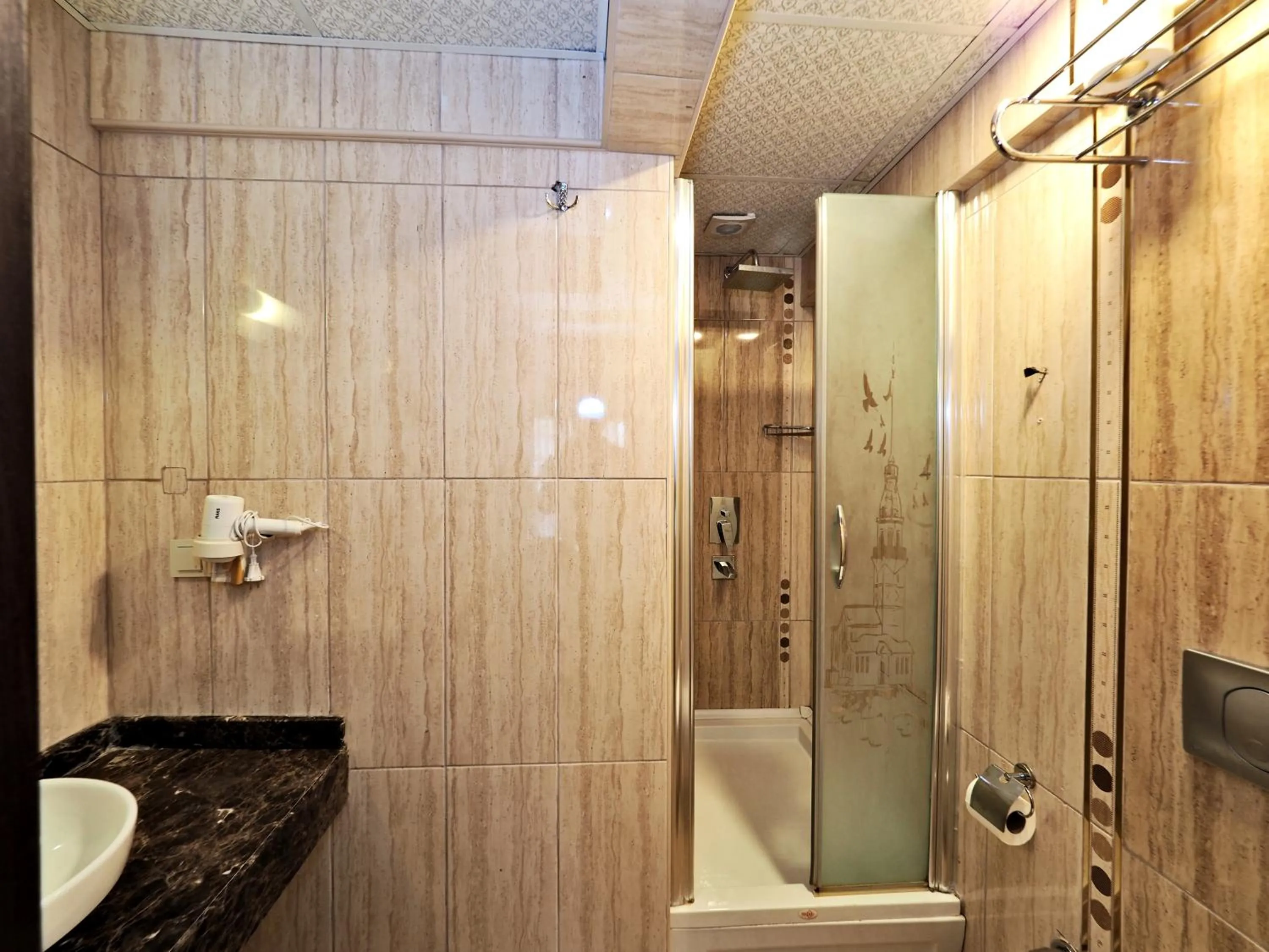 Bathroom in Elysion Hotel