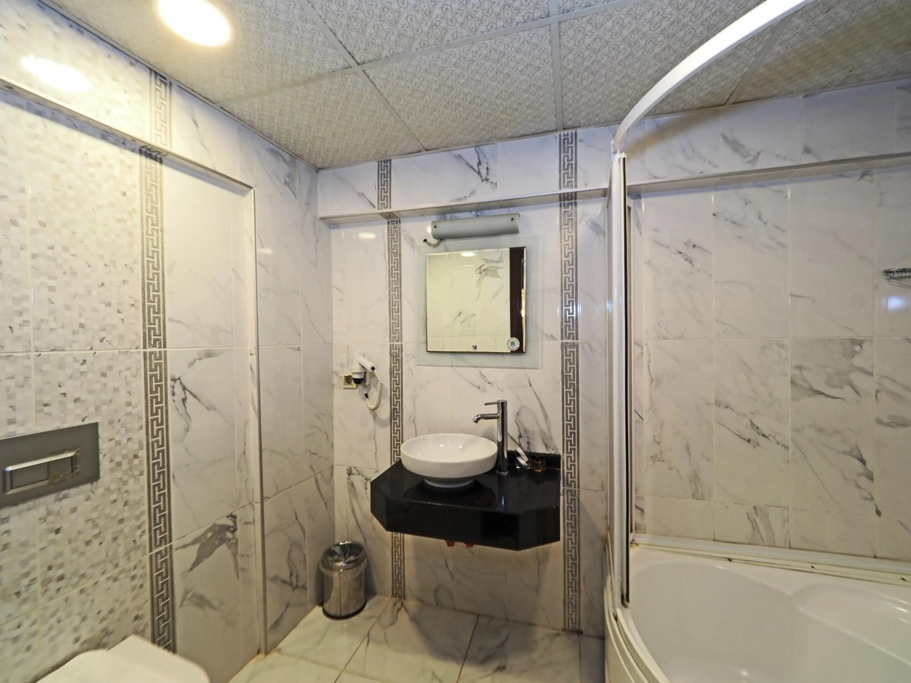 Shower in Elysion Hotel