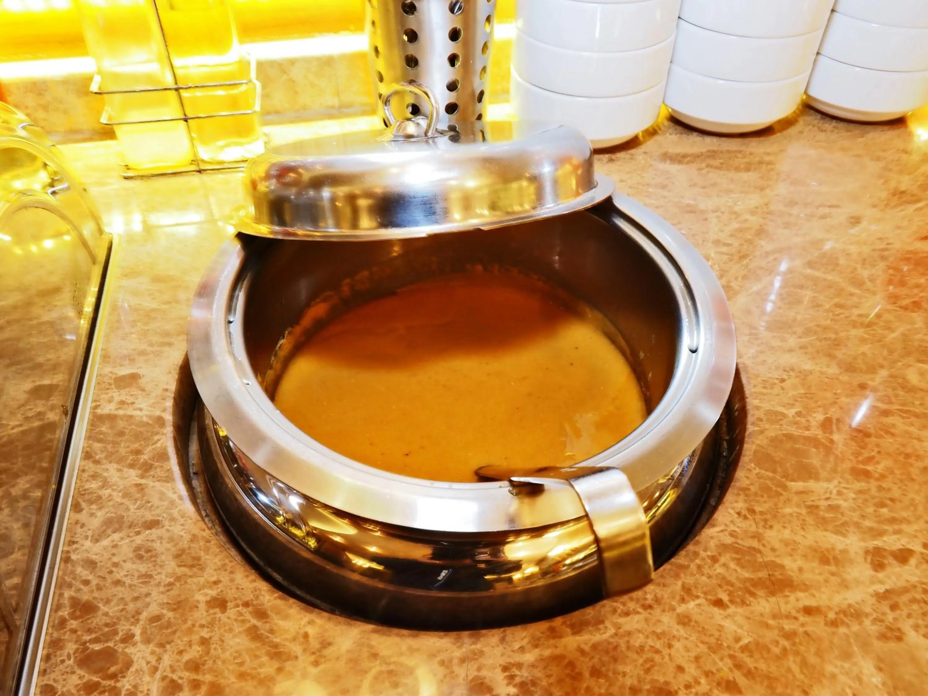 Buffet breakfast in Elysion Hotel