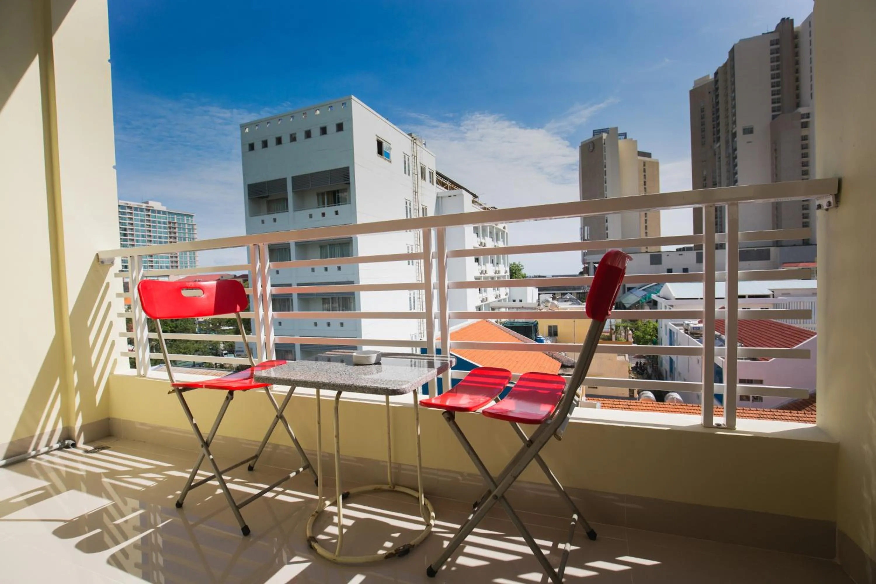Balcony/Terrace in Binh An hotel