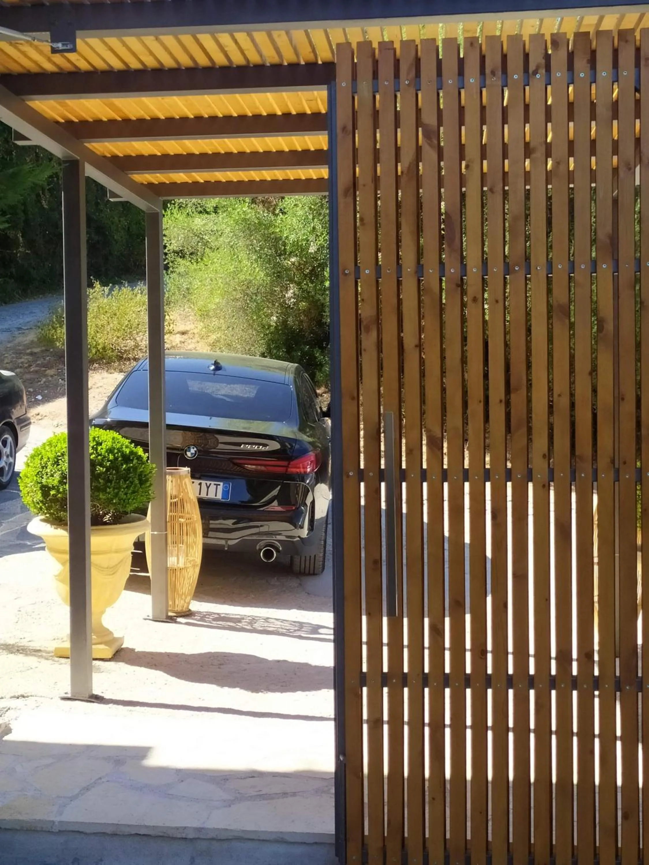Patio in Katsenos studios