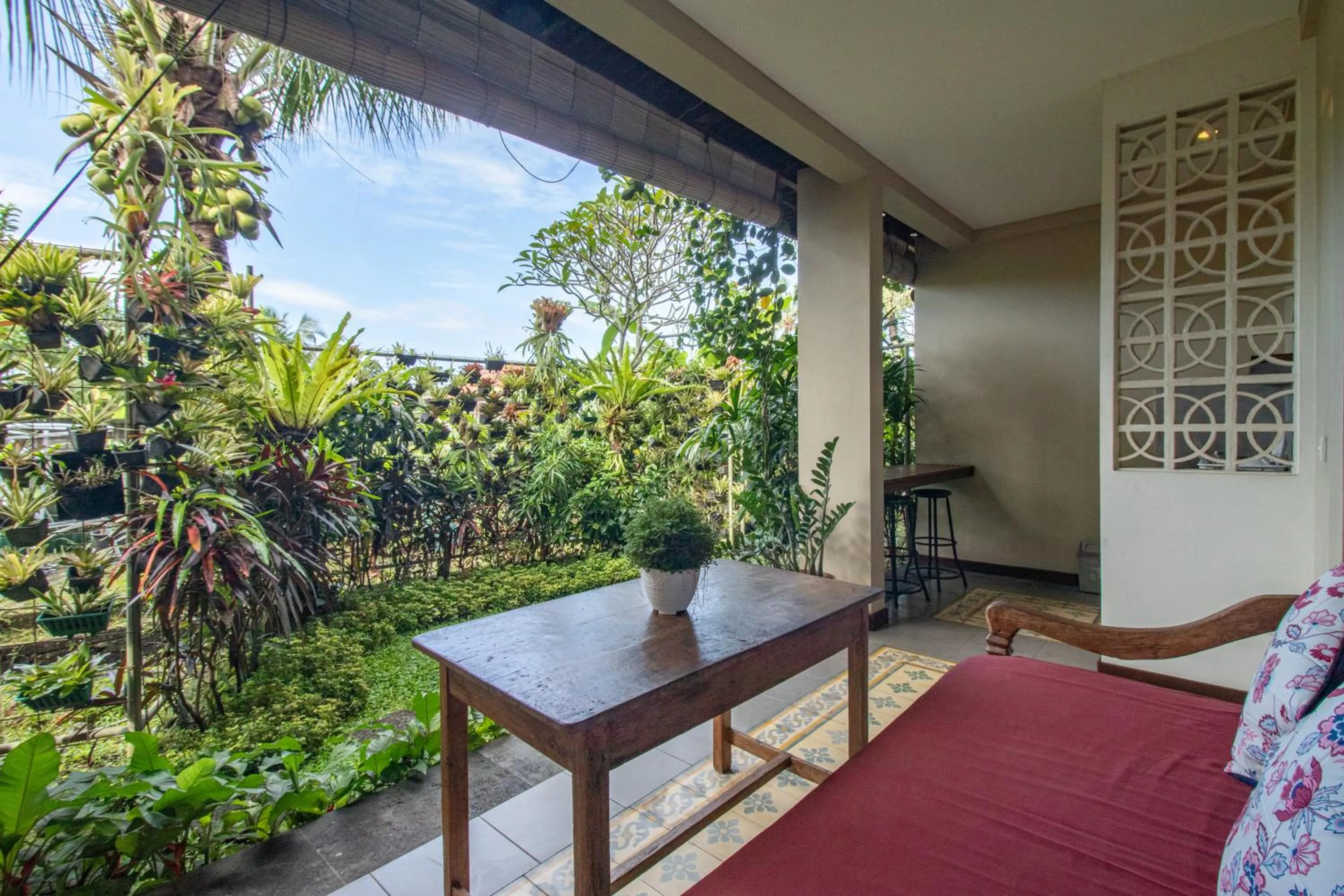 Garden view in Rumah Taman