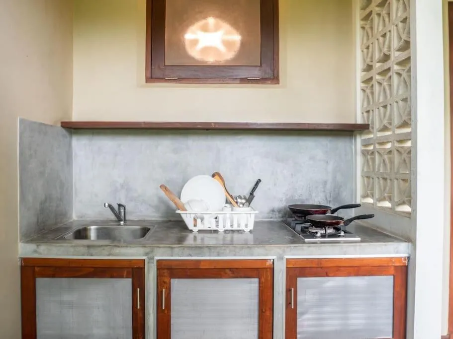 Kitchen or kitchenette in Rumah Taman