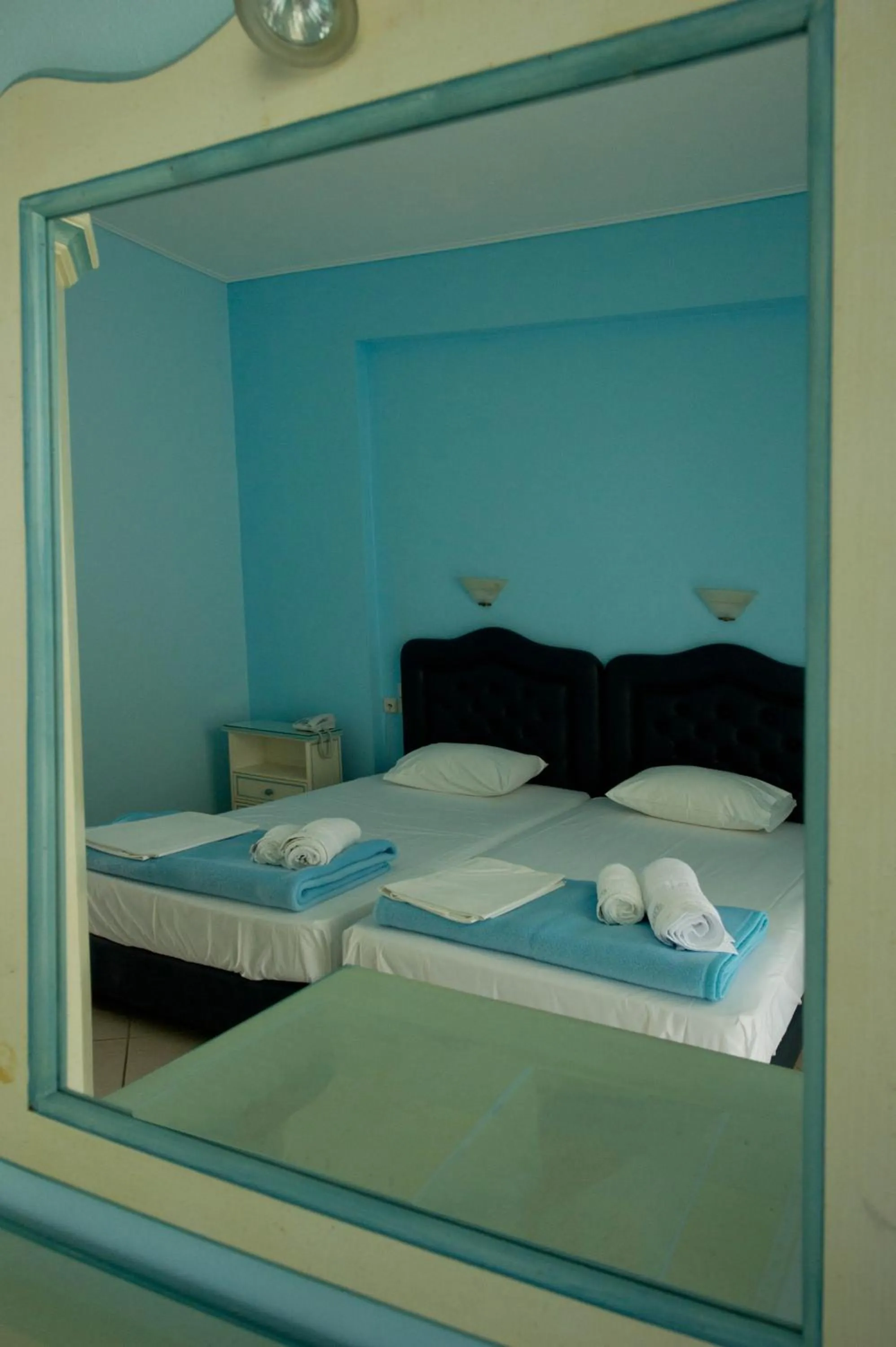 Bed in Elena Hotel