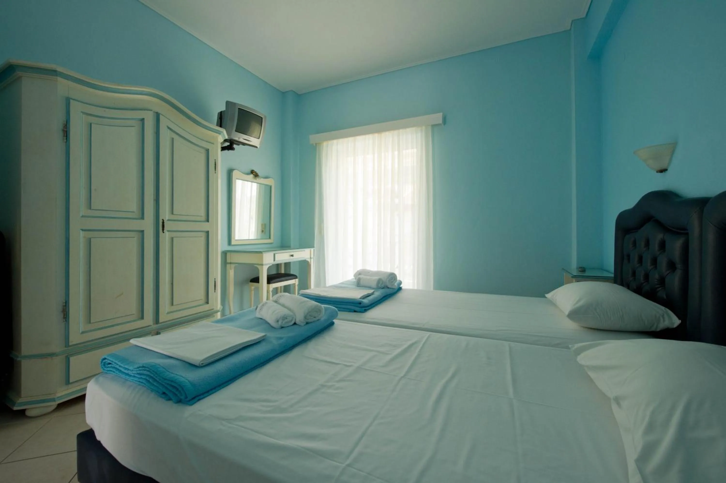 Bed in Elena Hotel