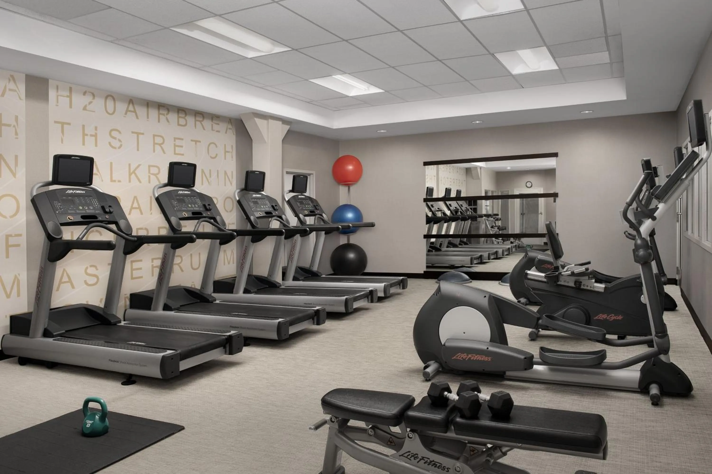 Fitness centre/facilities in Residence Inn Syracuse Downtown at Armory Square