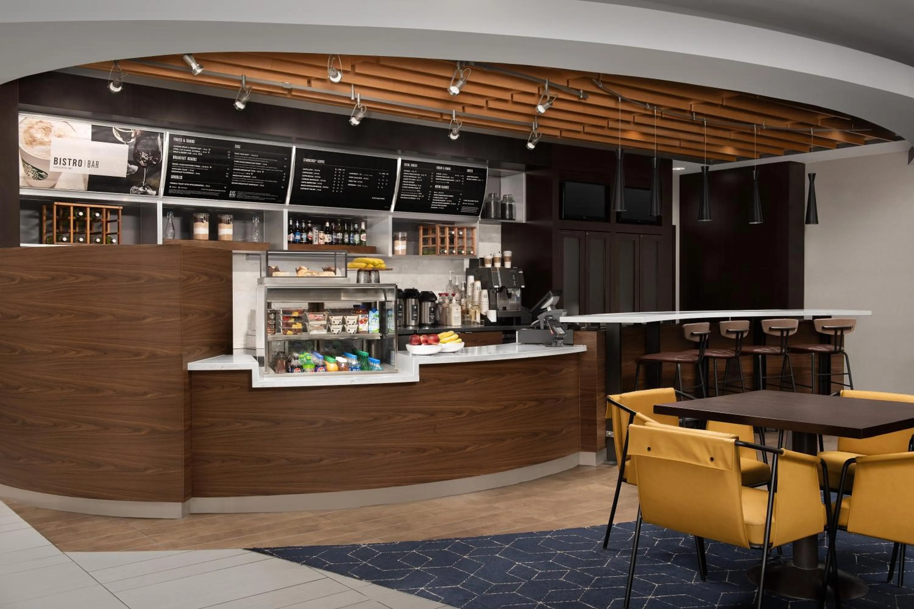 Restaurant/places to eat in Residence Inn Syracuse Downtown at Armory Square