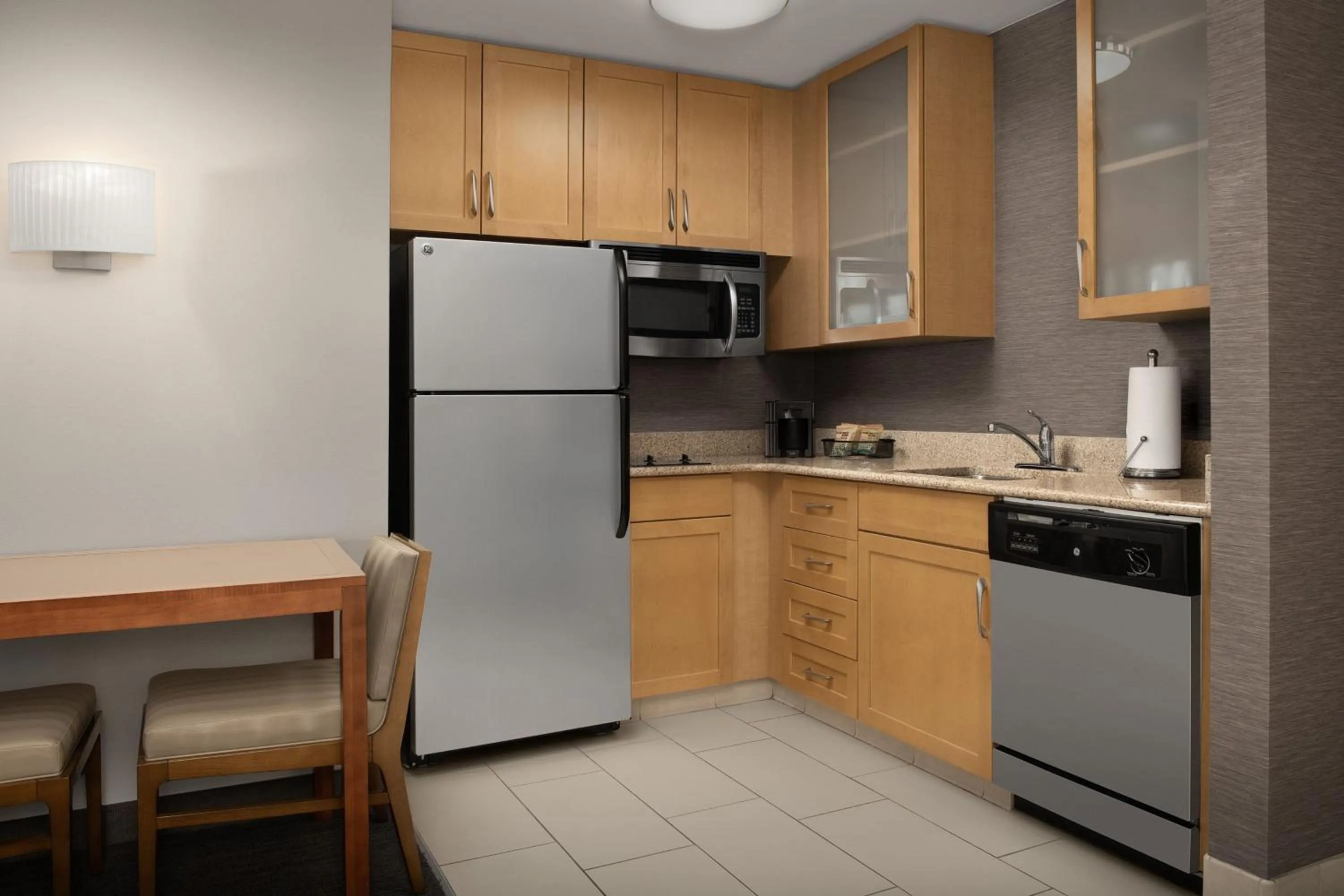 Bedroom in Residence Inn Syracuse Downtown at Armory Square