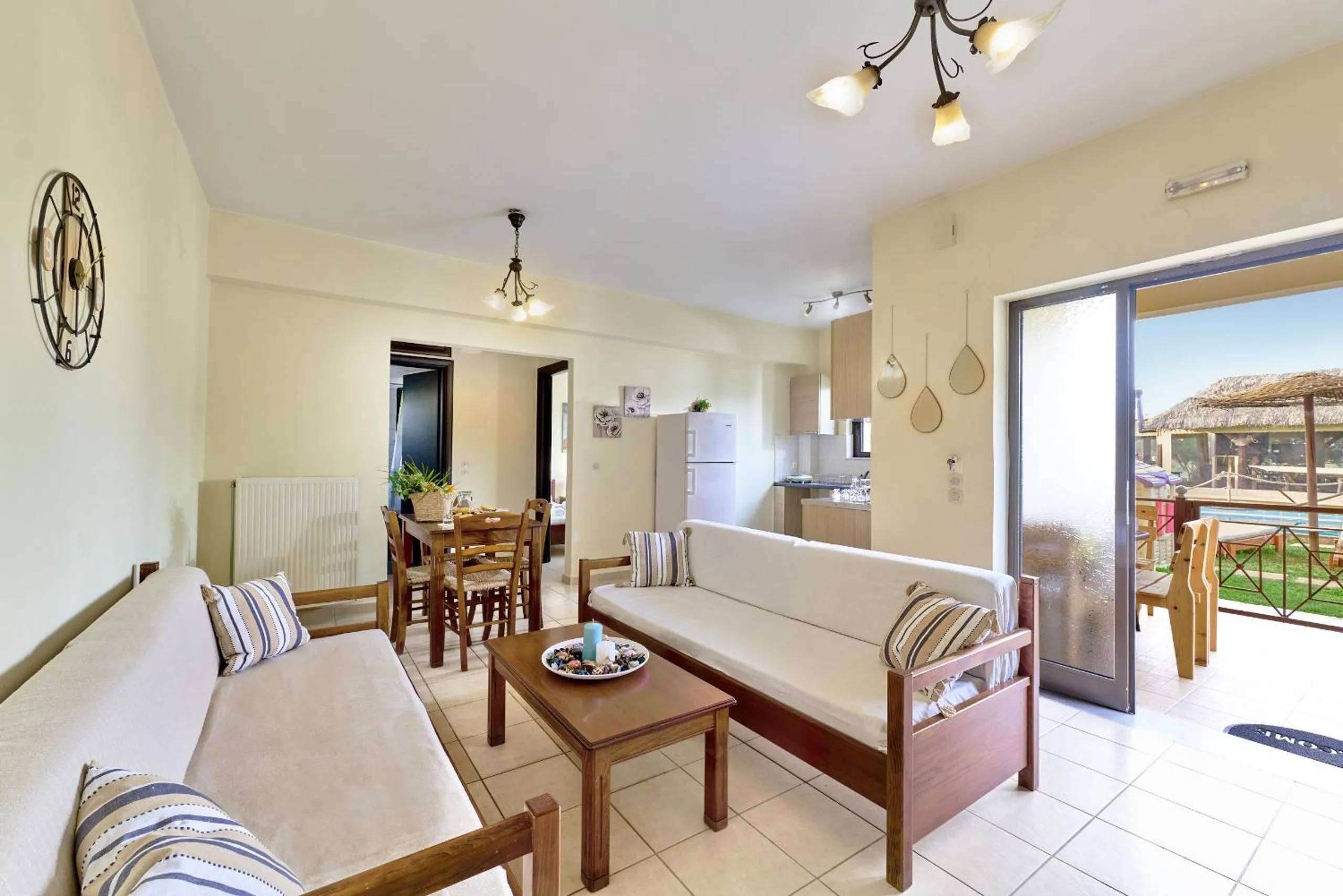 Balcony/Terrace in Villa Gereoudis Apartments with Sea View & Pool